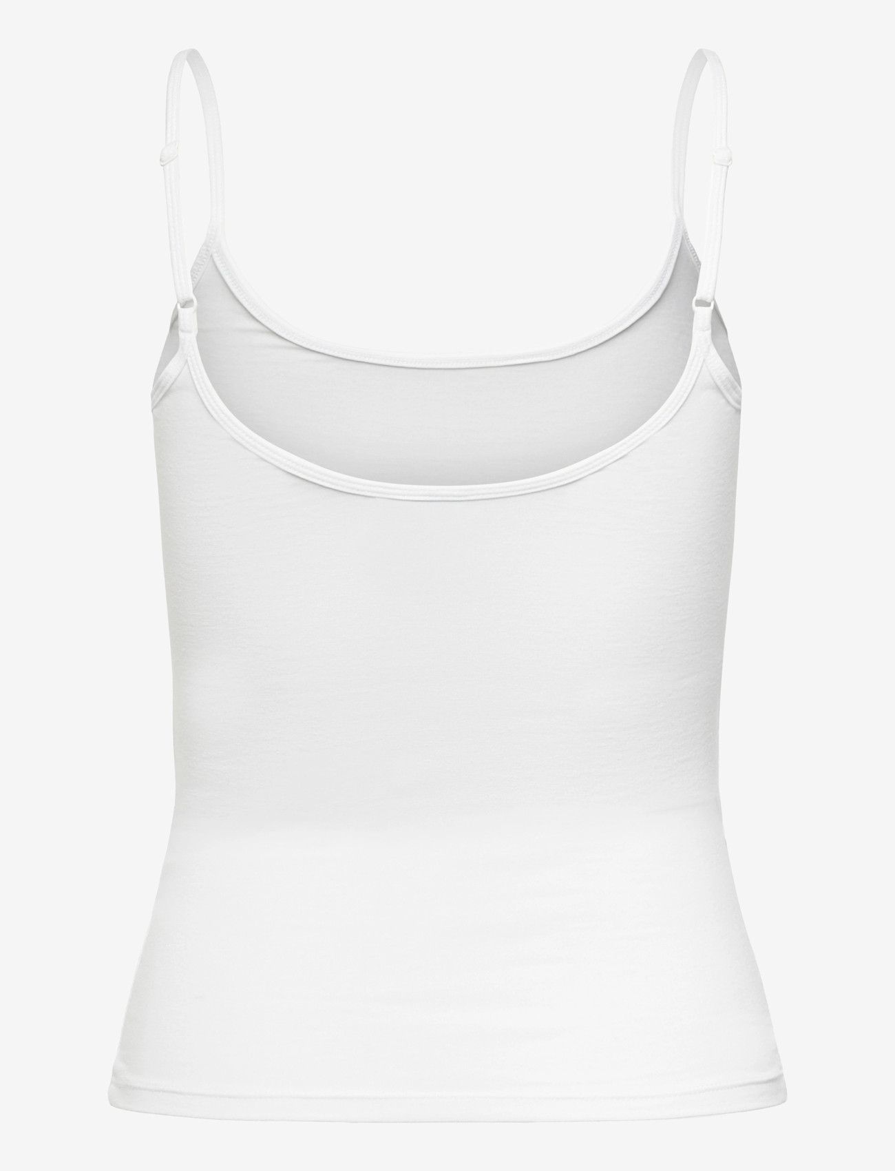 Gina Tricot - Perfect strap singlet - sleeveless tops - white (1000) - 2