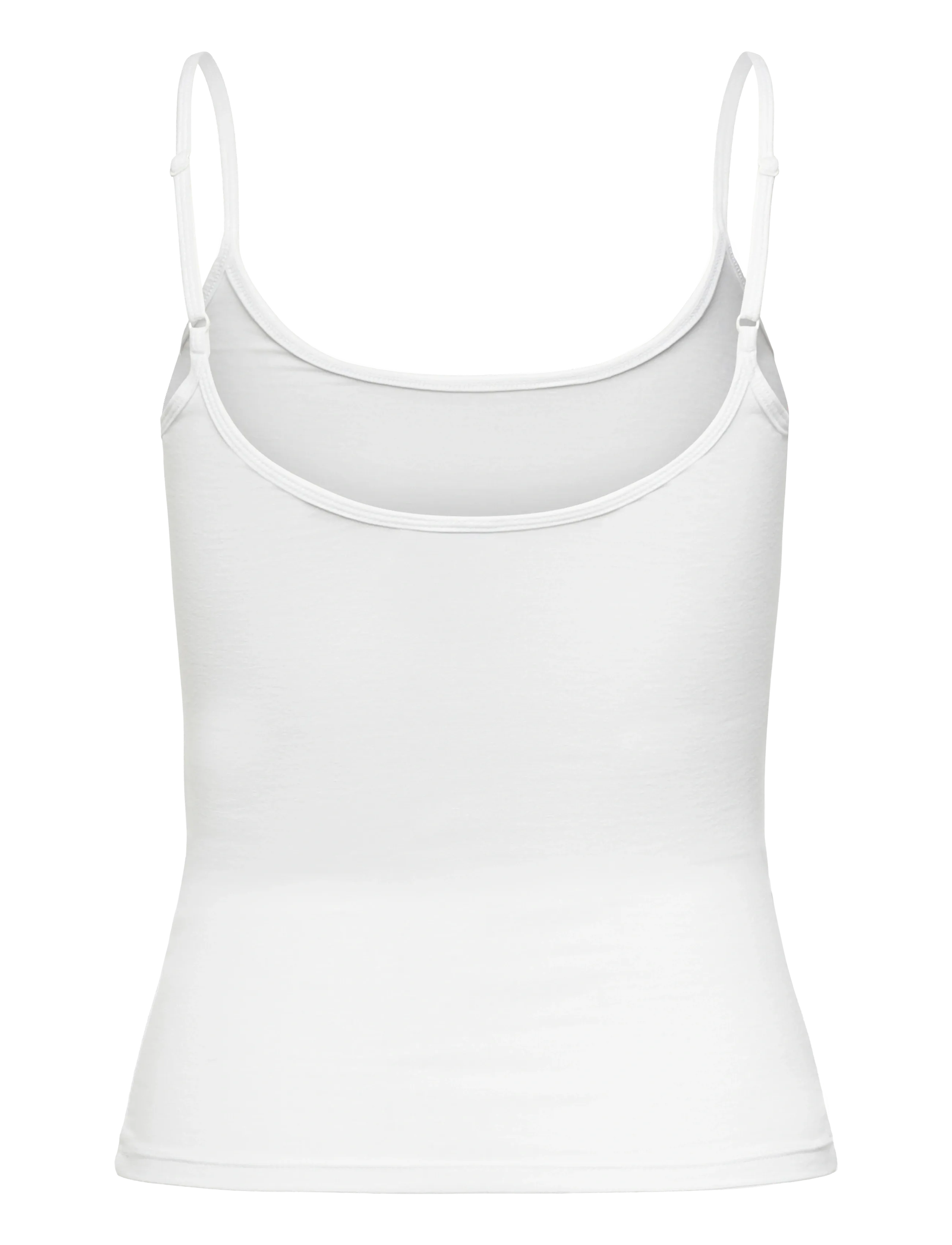 Gina Tricot - Perfect strap singlet - sleeveless tops - white (1000) - 2
