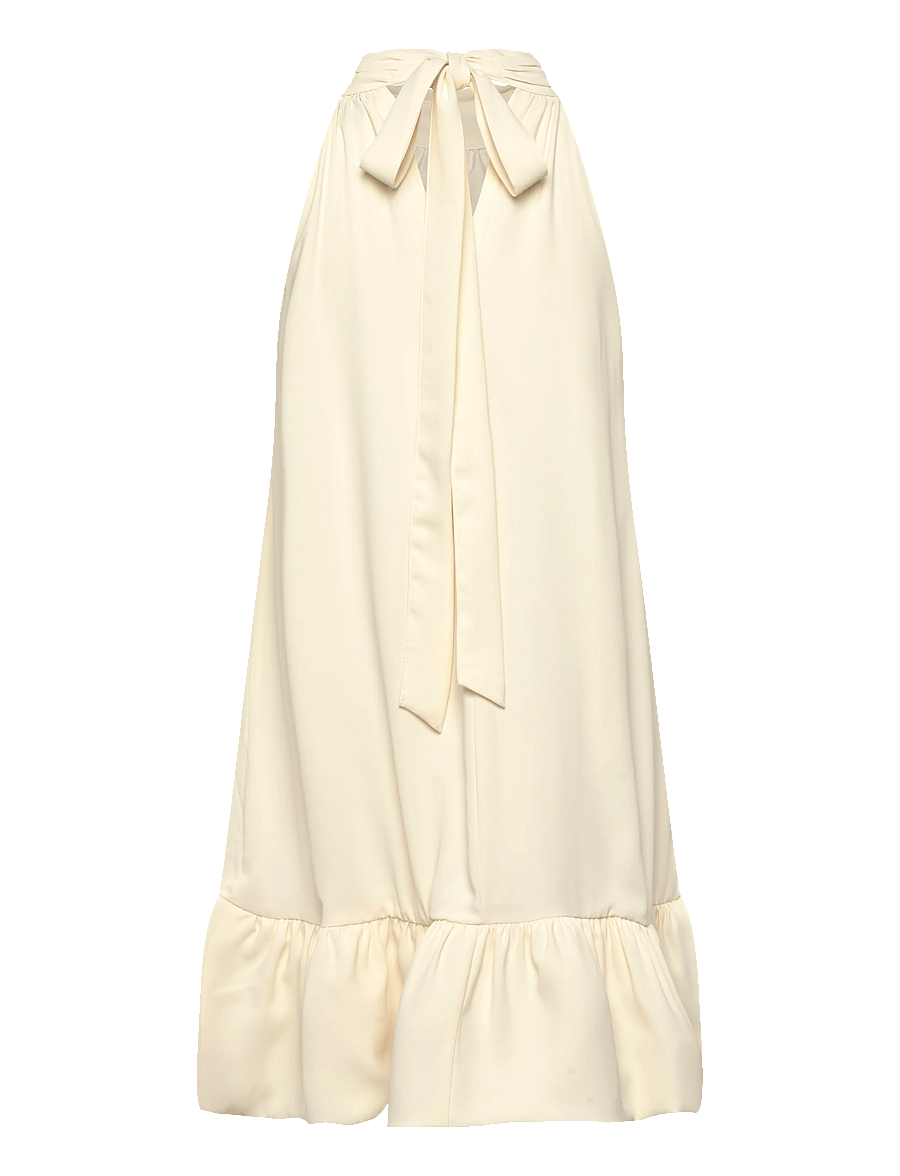 Gina Tricot - Mini frill dress - korta klänningar - creme (1263) - 1