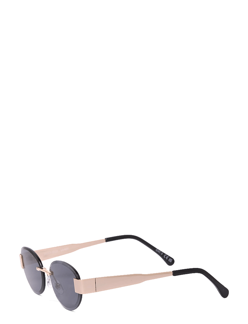 Gina Tricot - Rimless sunglasses - Ümmargused päikeseprillid - black/gold (9020) - 1