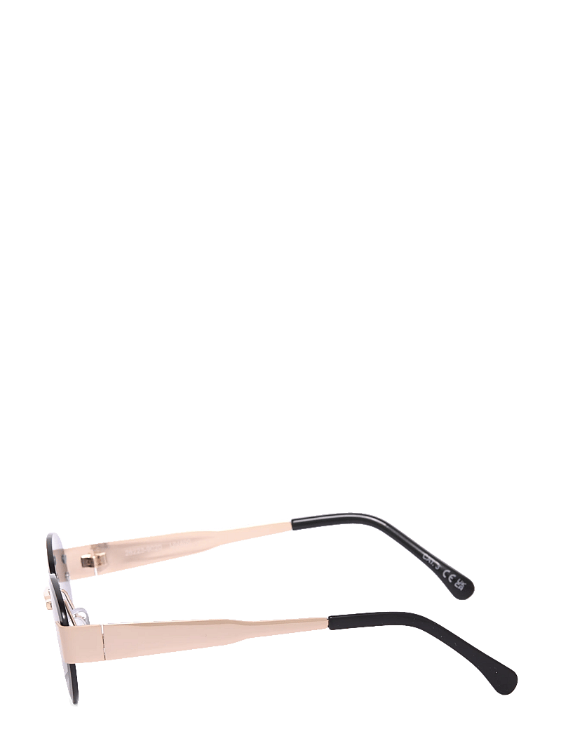 Gina Tricot - Rimless sunglasses - Ümmargused päikeseprillid - black/gold (9020) - 2