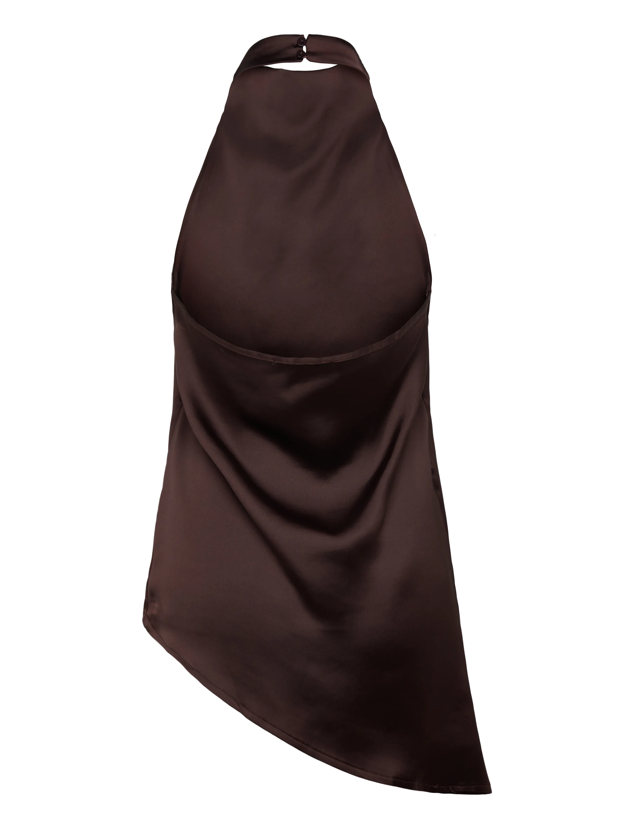Gina Tricot - Halterneck tunic top - chocolate plum (4015) - 1
