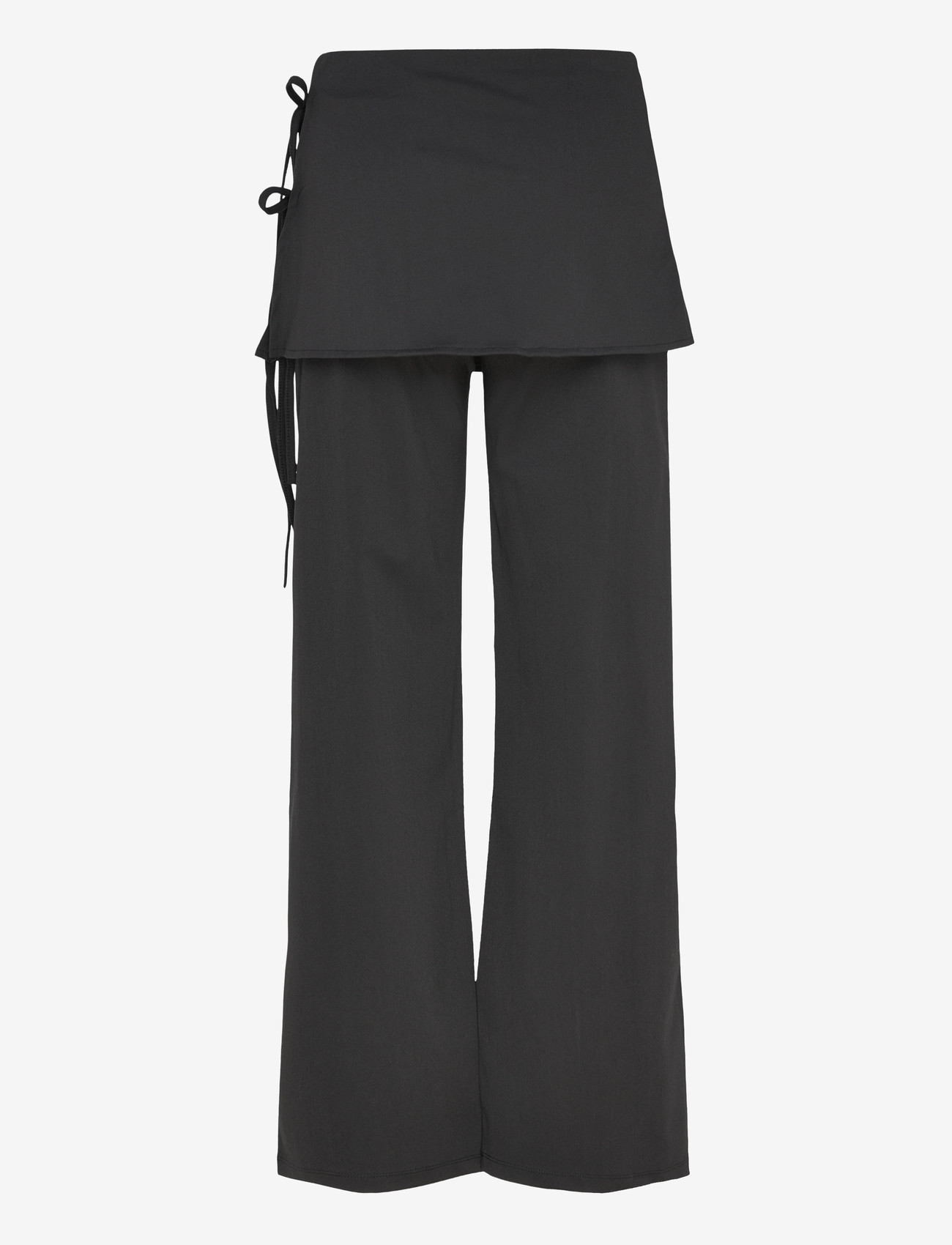 Gina Tricot - Skirt trousers - vida byxor - black (9000) - 1