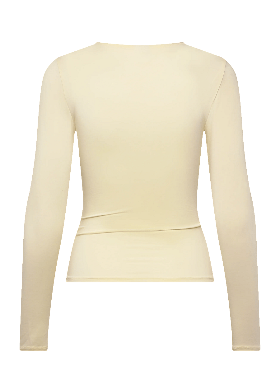 Gina Tricot - Slim fit long sleeve top - pikkade varrukatega topid - afterglow (7209) - 2