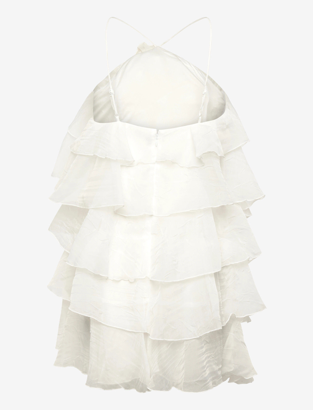 Gina Tricot - Mini frill dress - confirmation - offwhite - 1