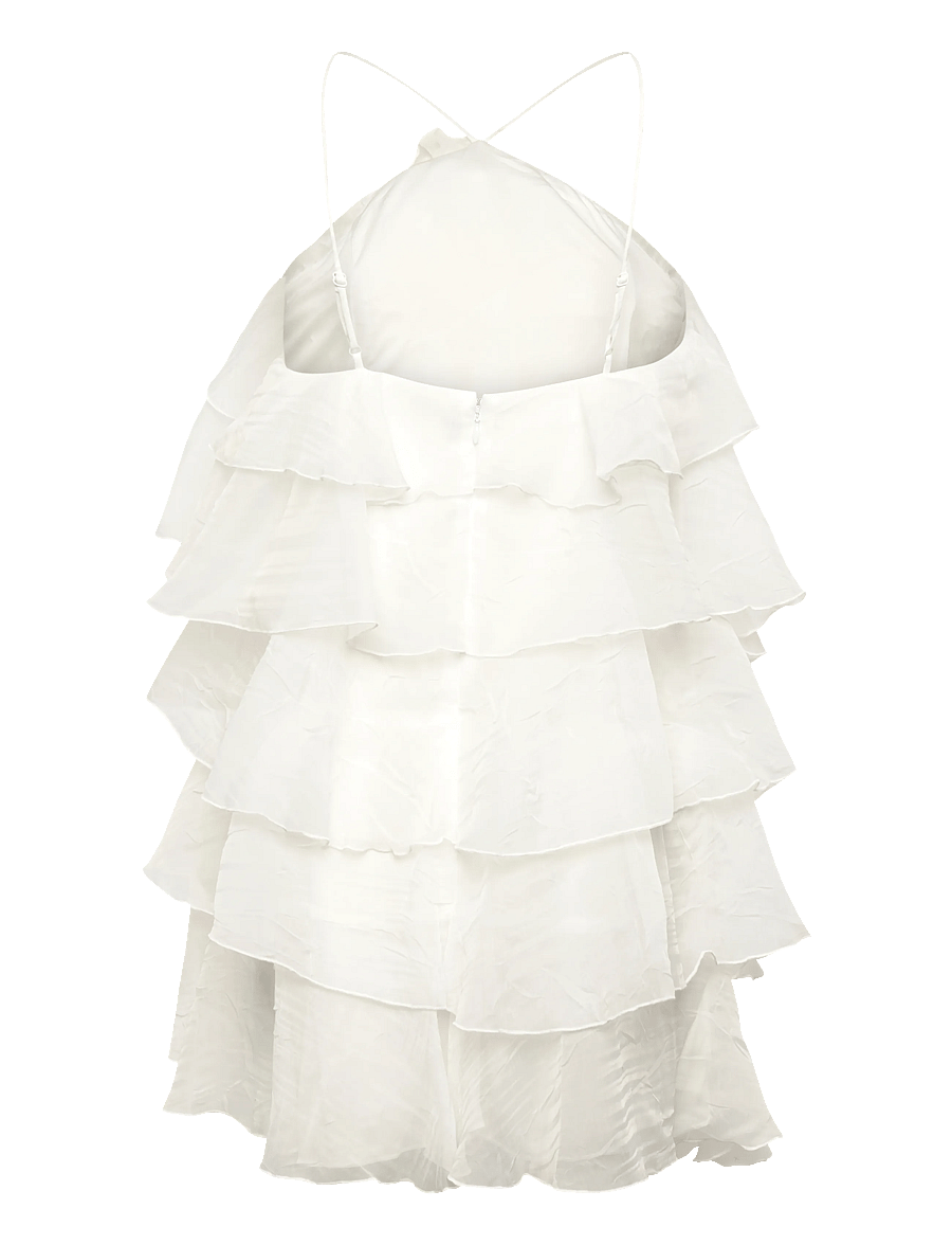 Gina Tricot - Frill mini dress - konfirmatsioon - offwhite - 2