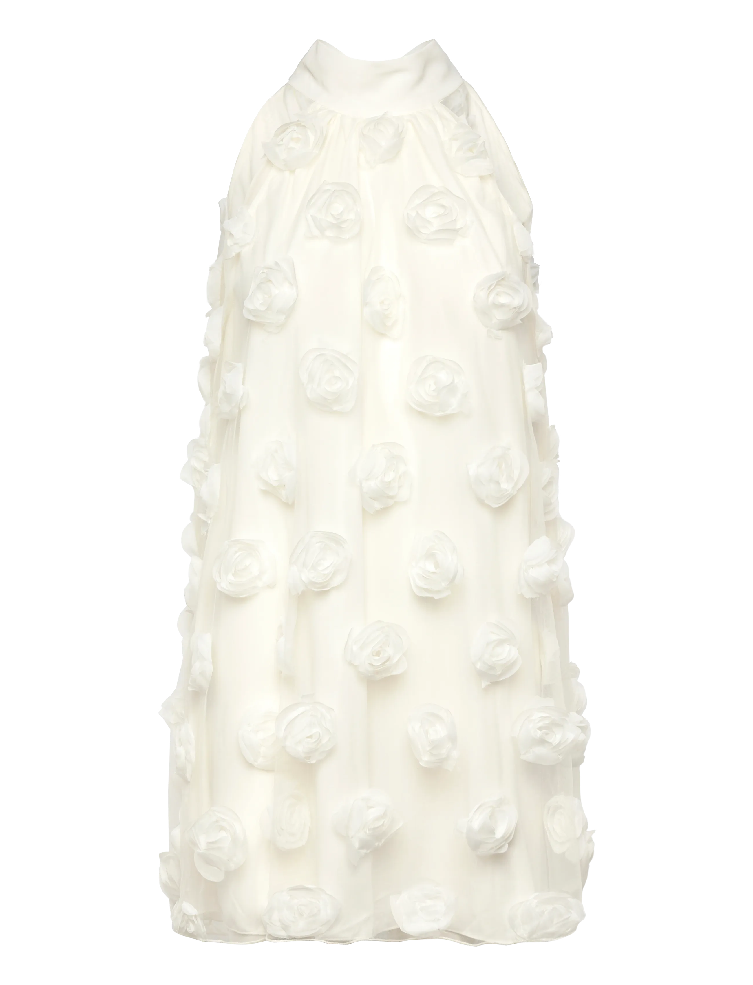 Gina Tricot Wide halterneck mini dress - Kampagne - OFFWHITE / cream