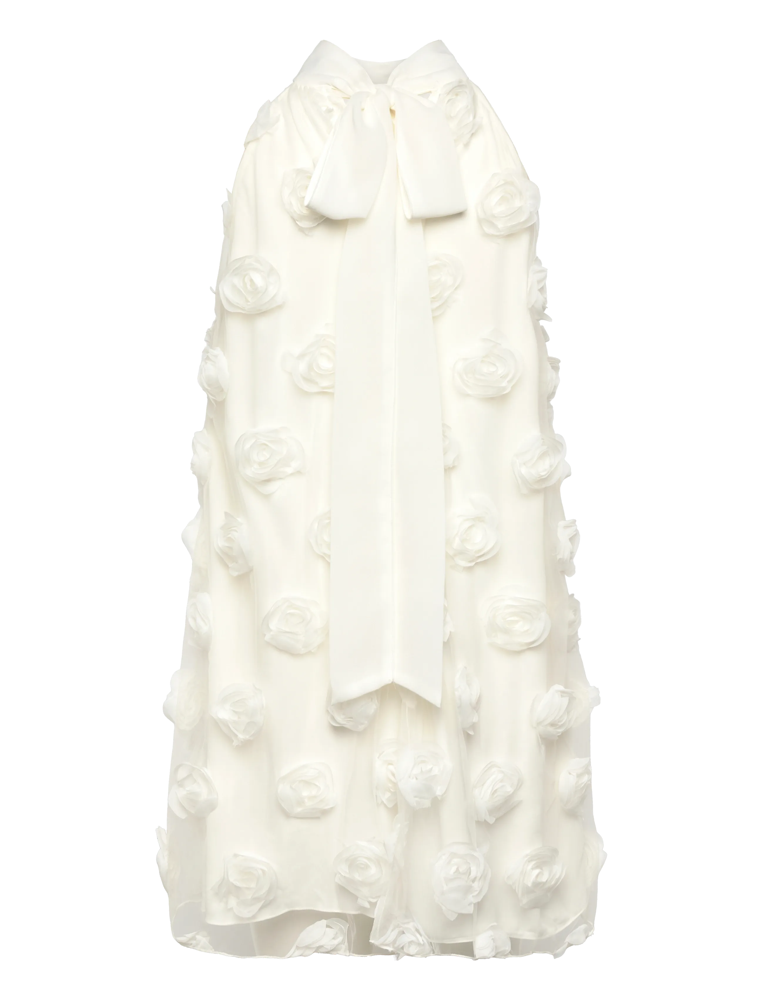 Gina Tricot - Wide halterneck mini dress - sukienki krótkie - offwhite - 1
