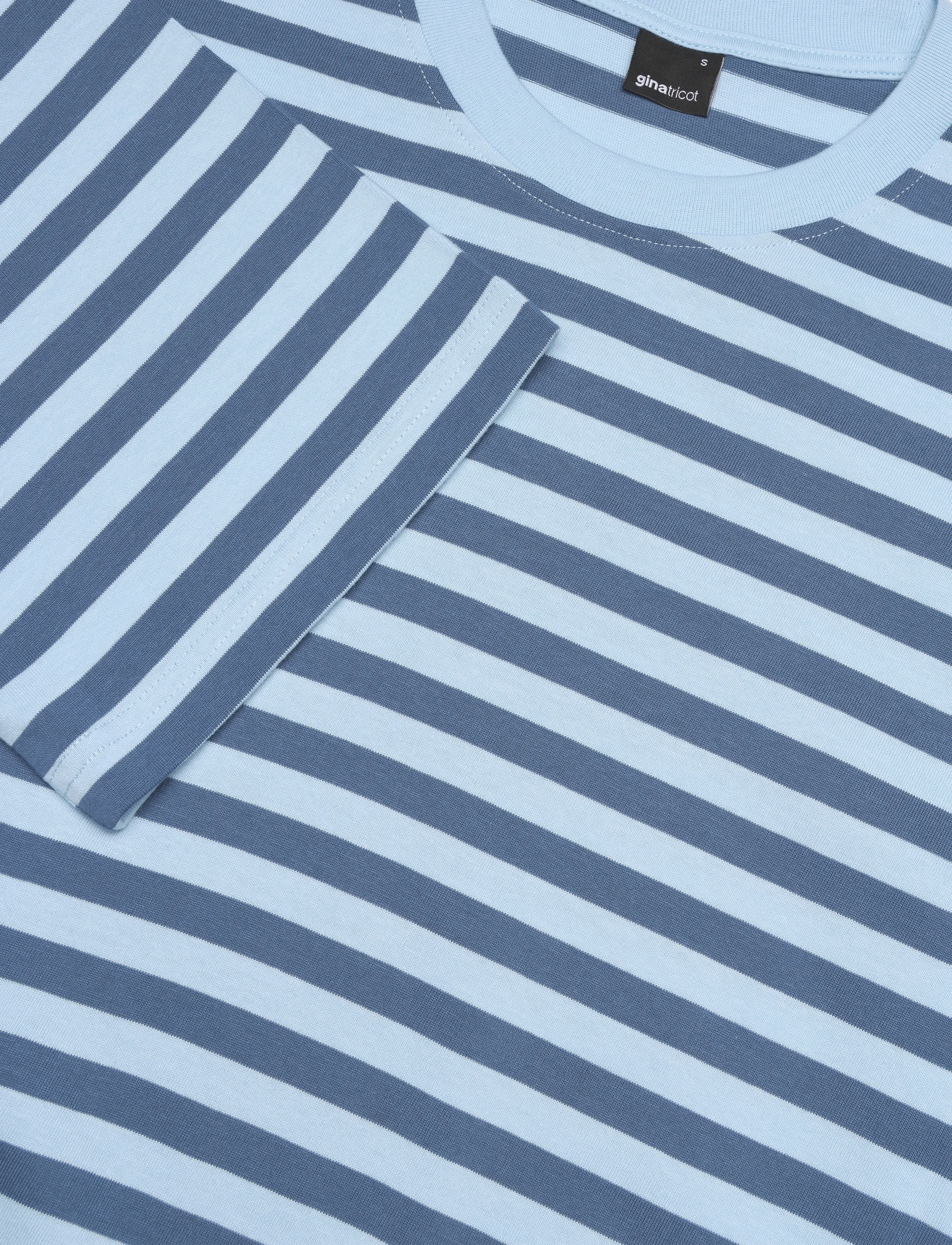 Gina Tricot - Stripe long sleeve tee - blue horizon stripe - 2