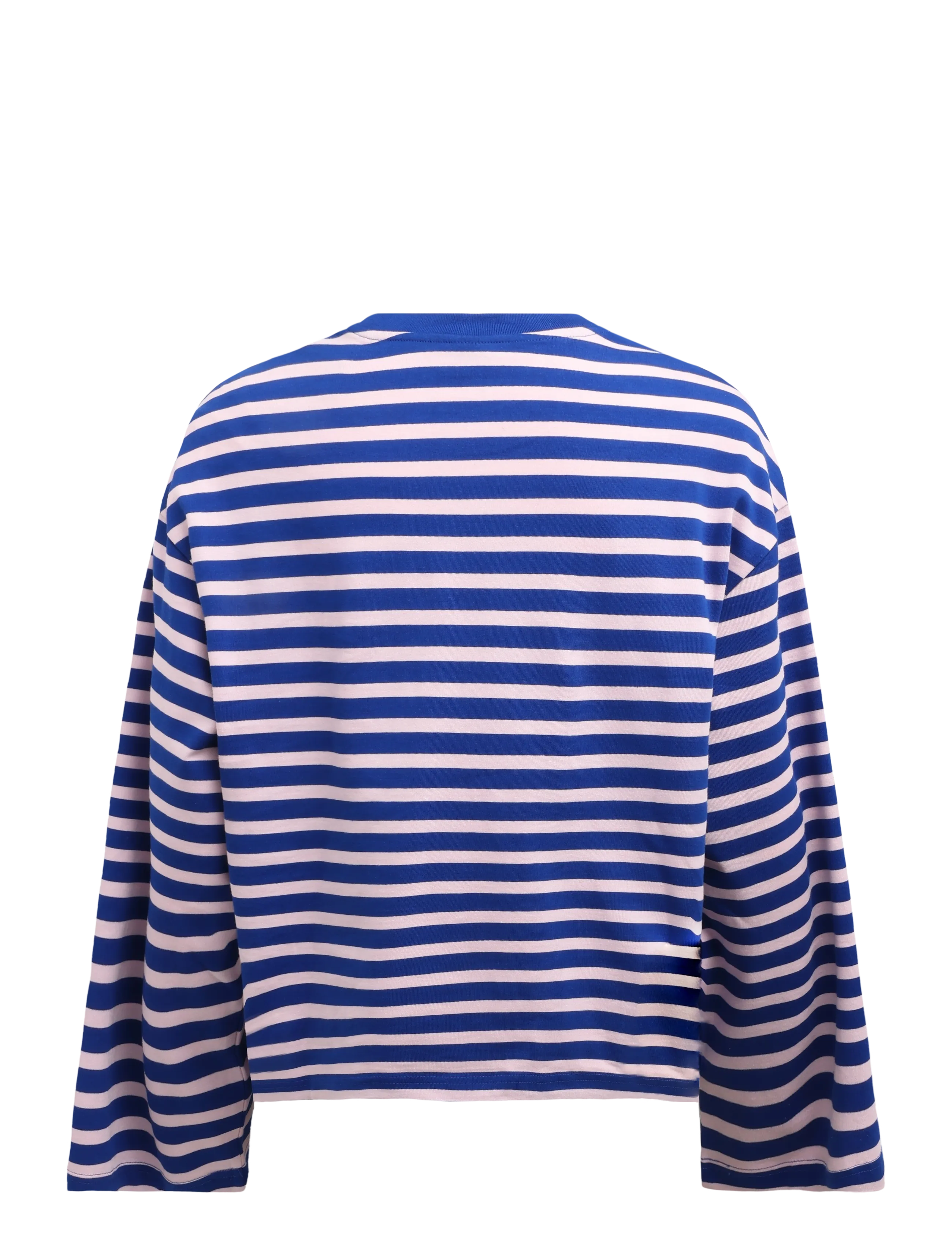 Gina Tricot - Stripe long sleeve tee - langärmlige tops - blue/pink stripe - 1