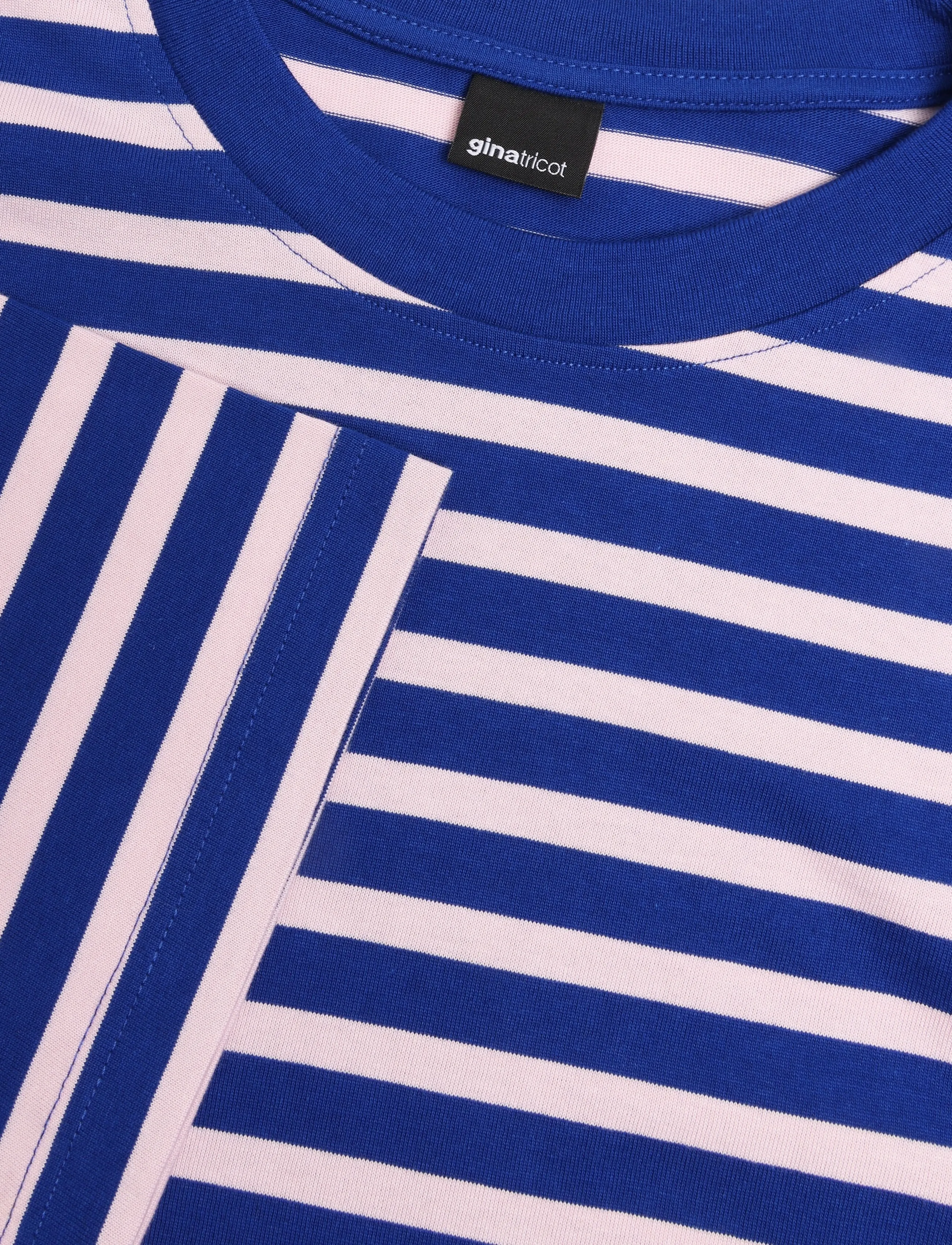 Gina Tricot - Stripe long sleeve tee - langärmlige tops - blue/pink stripe - 2
