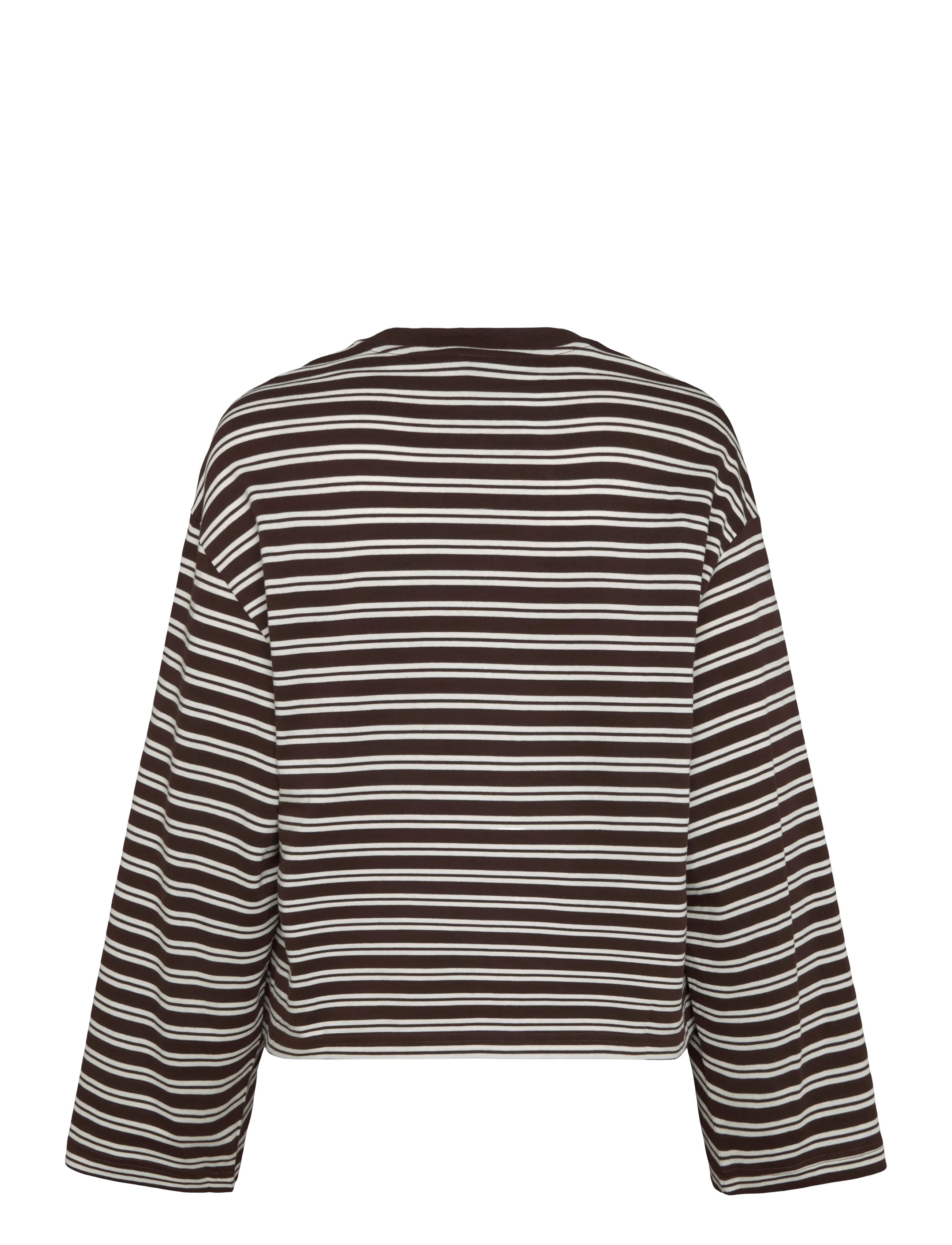 Gina Tricot - Stripe long sleeve tee - langærmede toppe - chicory coffee (7086) - 1