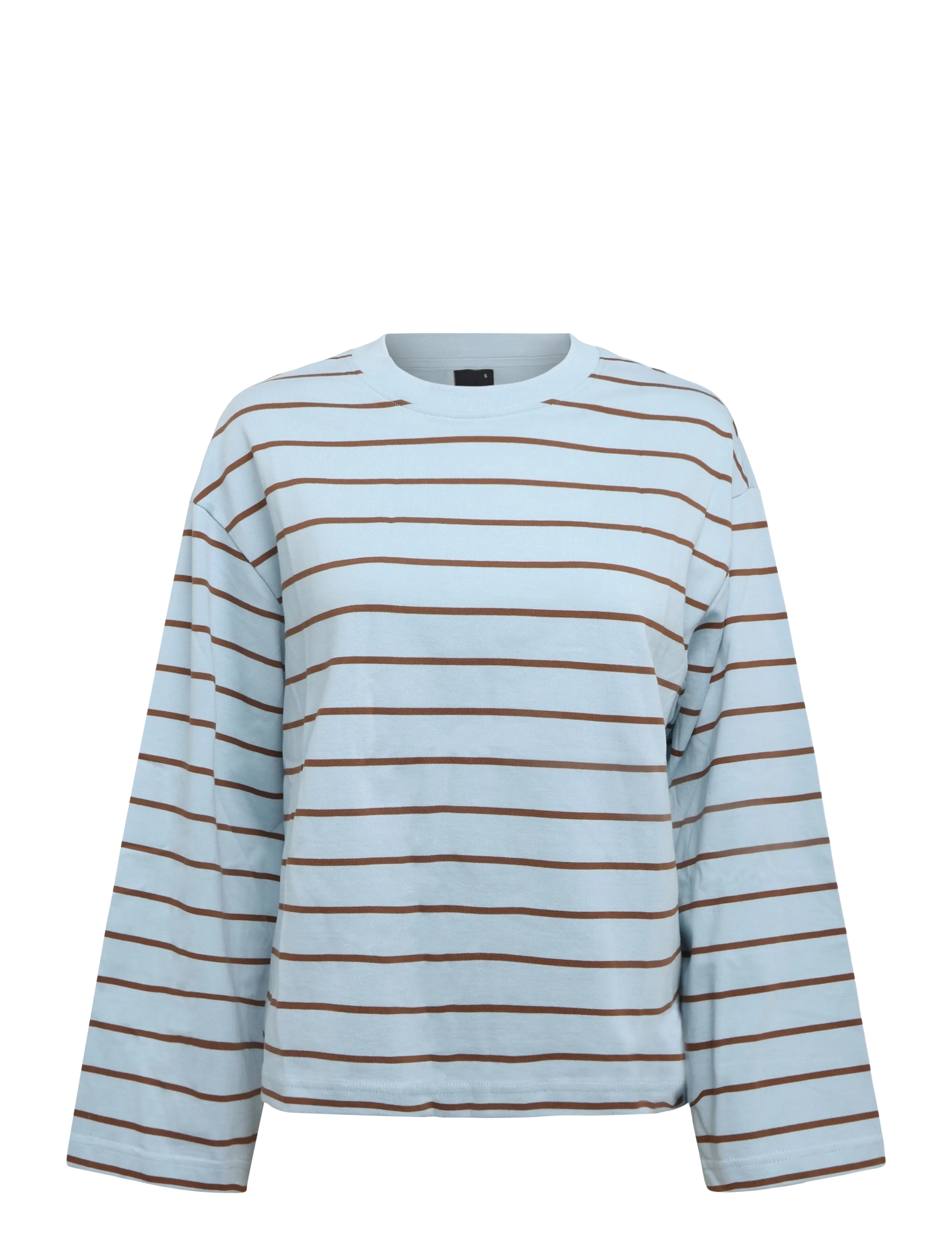 Gina Tricot Stripe long sleeve tee - Tøj - SKYRIDE STRIPE / blue