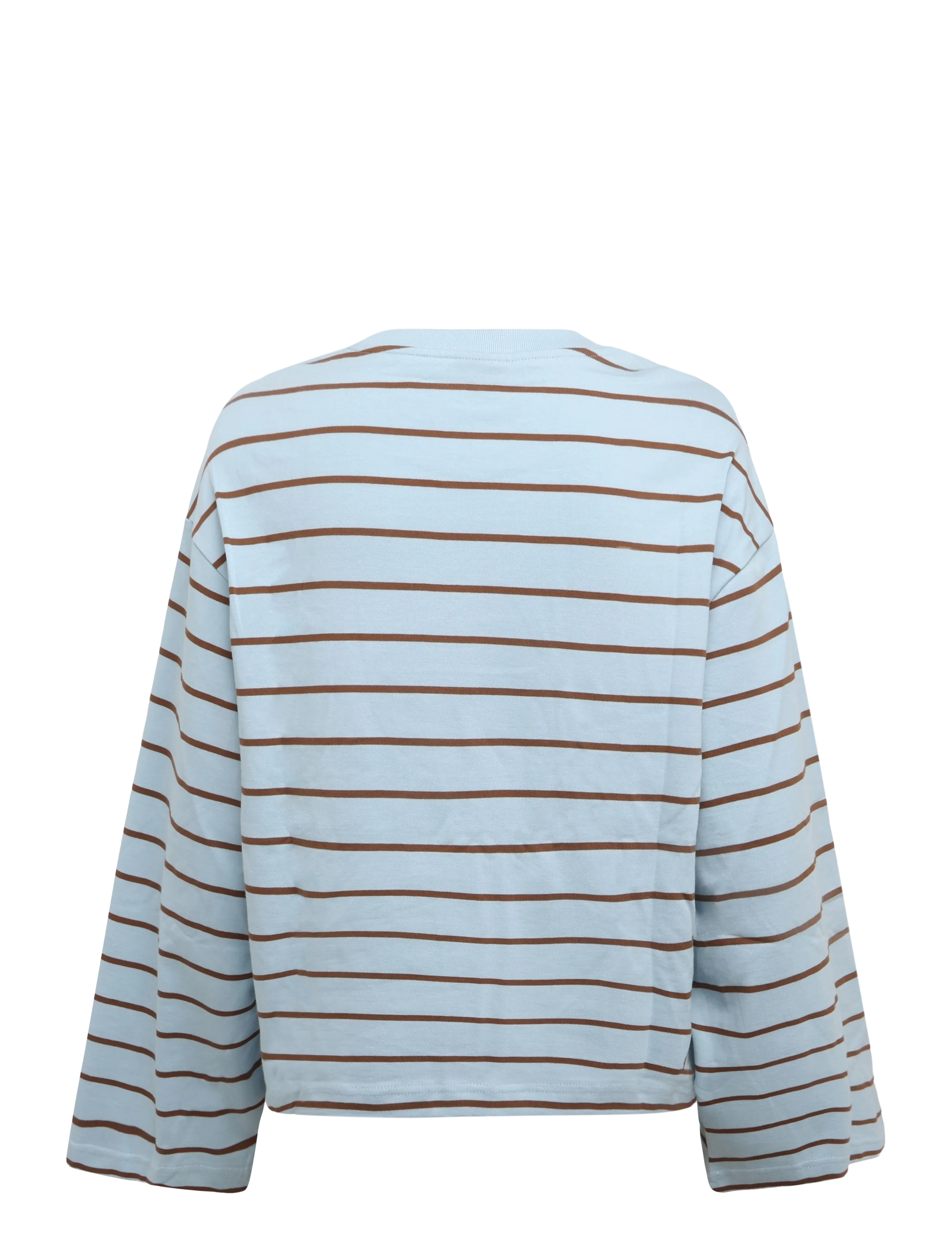 Gina Tricot - Stripe long sleeve tee - langærmede toppe - skyride stripe - 1