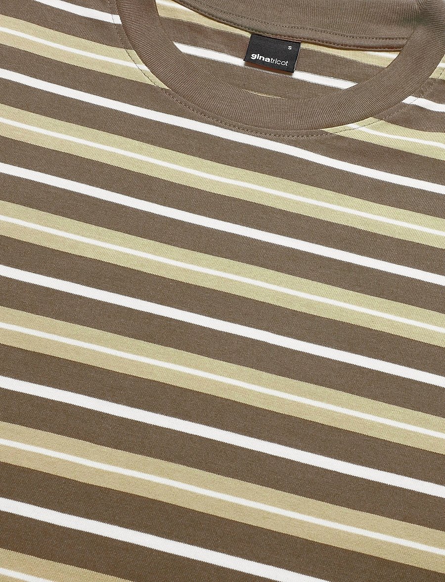 Gina Tricot - Stripe long sleeve tee - pikkade varrukatega topid - weeping willow - 2