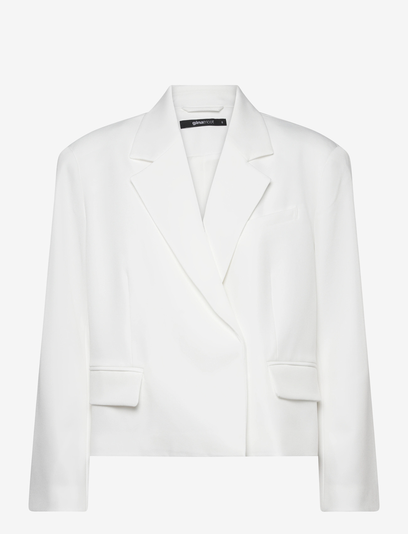 Gina Tricot - Boxy blazer - oversized blazere - white (1000) - 0