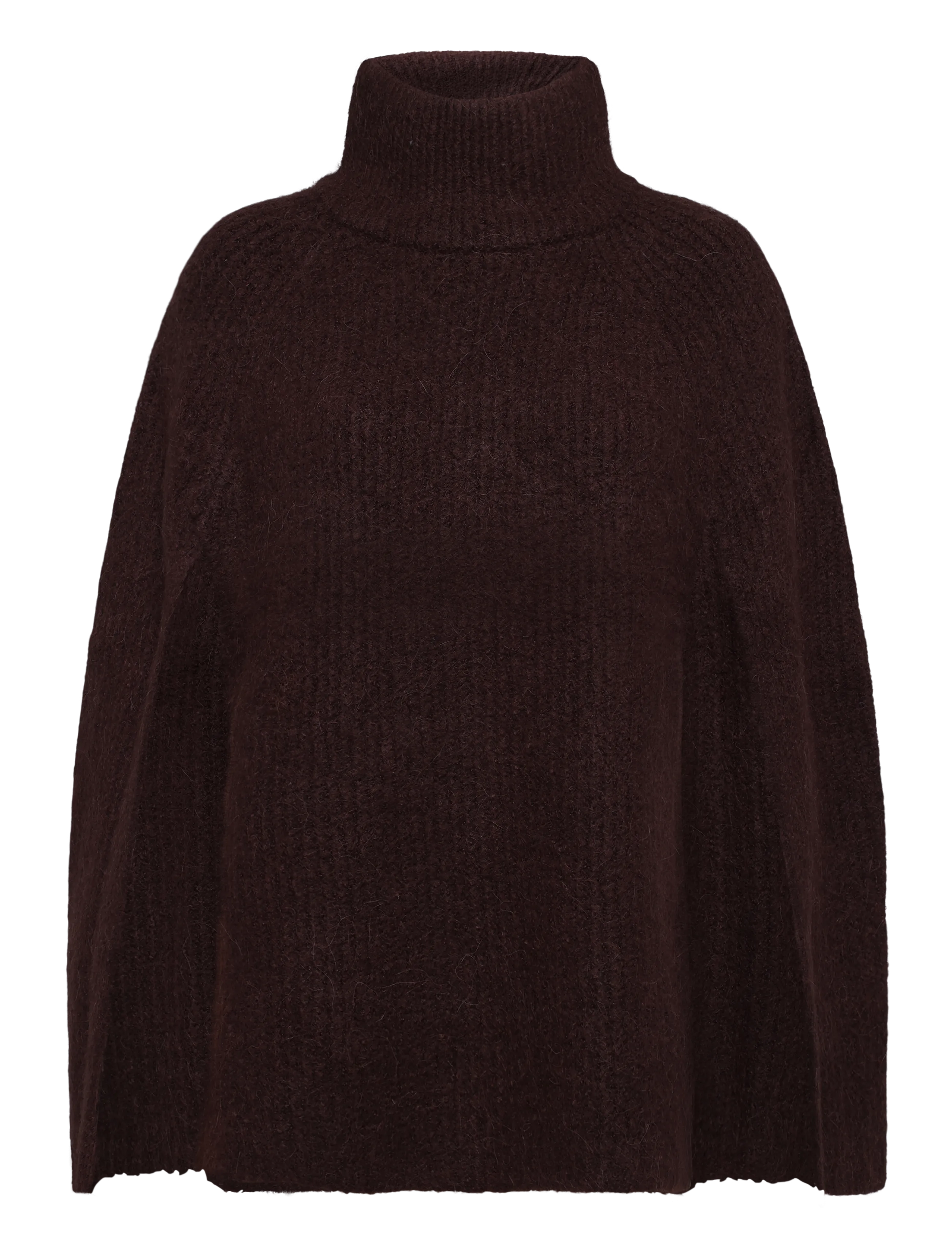 Gina Tricot Knitted turtleneck sweater - Kläder - JAVA (6556) / brown