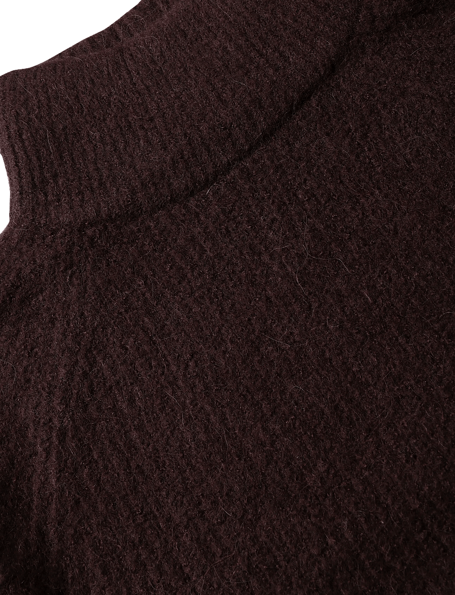 Gina Tricot - Knitted turtleneck sweater - stickade tröjor - java (6556) - 2