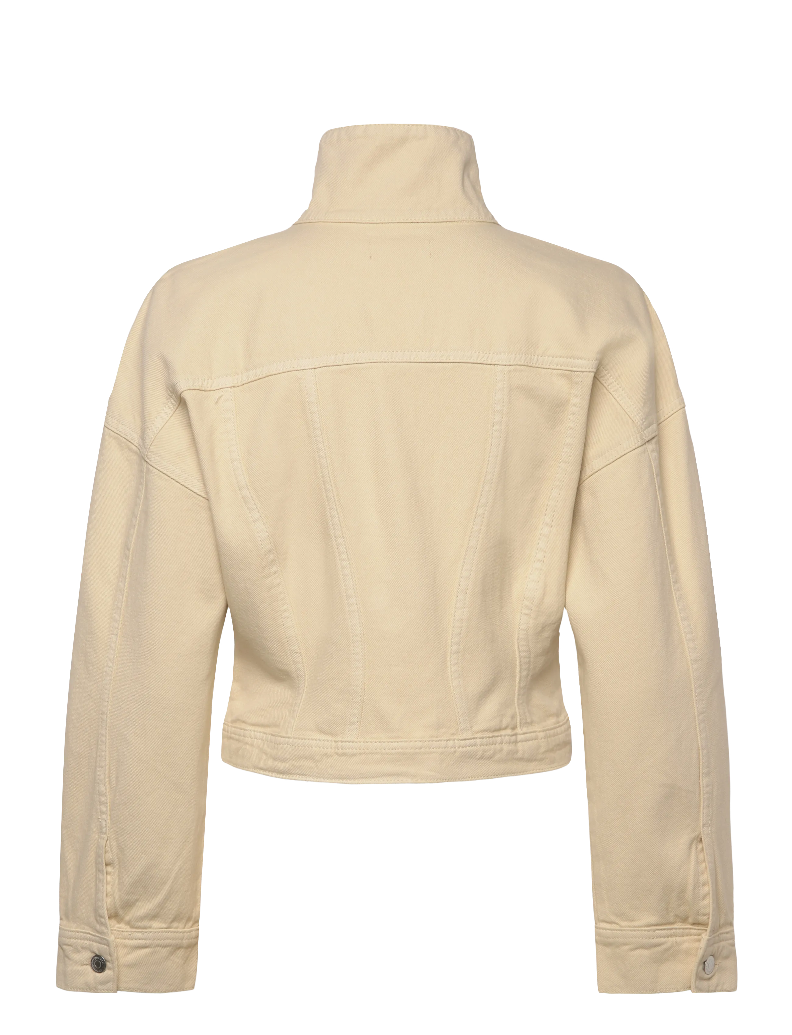 Gina Tricot - Sculpted denim jacket - butter yellow (2076) - 1
