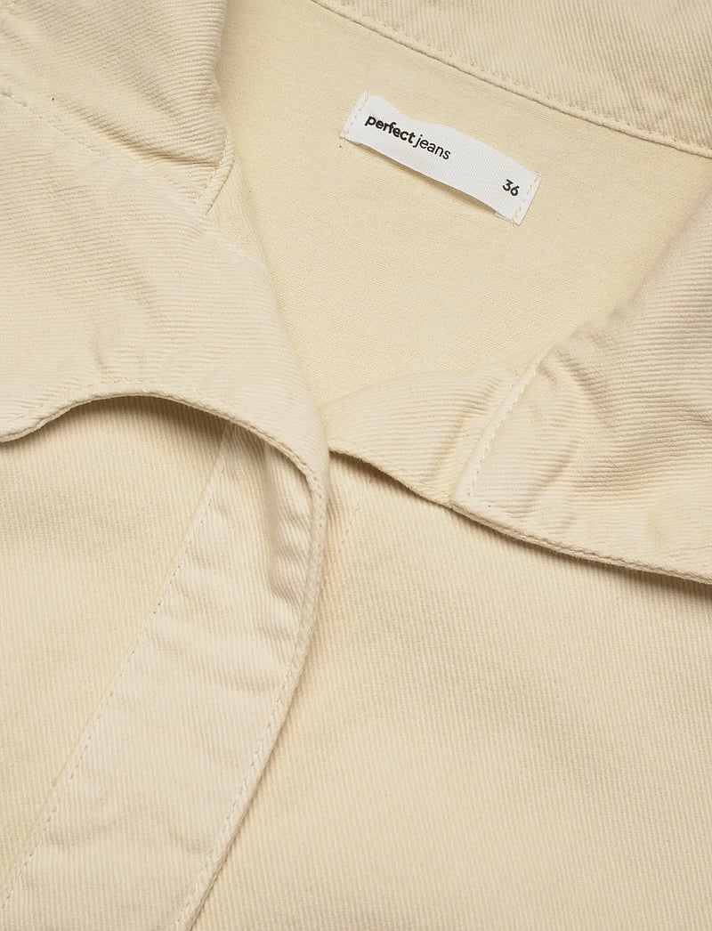 Gina Tricot - Sculpted denim jacket - forårsjakker - butter yellow (2076) - 2