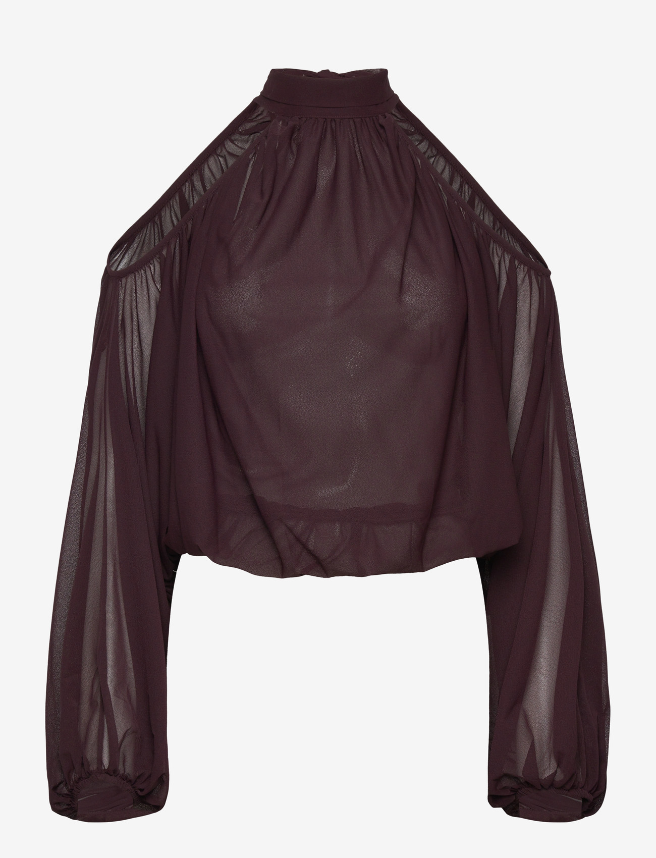 Gina Tricot - Boho blouse - chocolate plum (4015) - 0