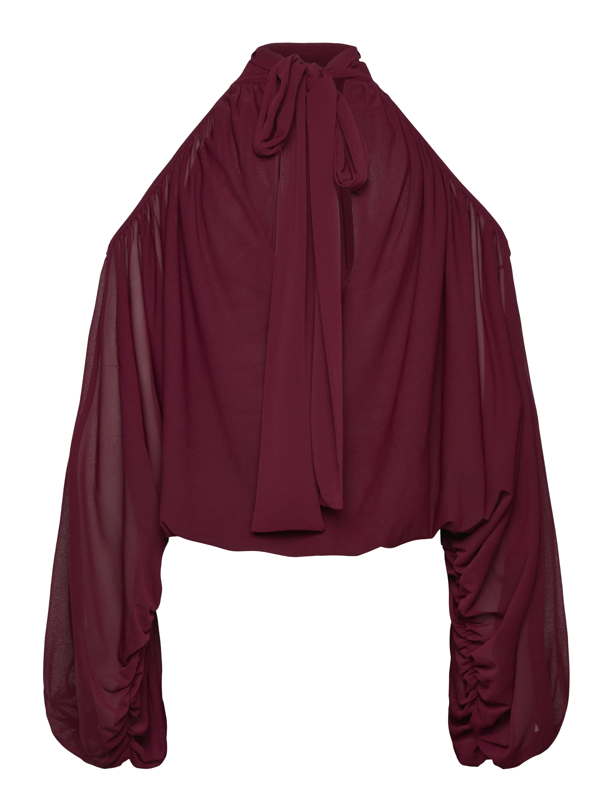 Gina Tricot - Boho blouse - wine tasting (3435) - 1
