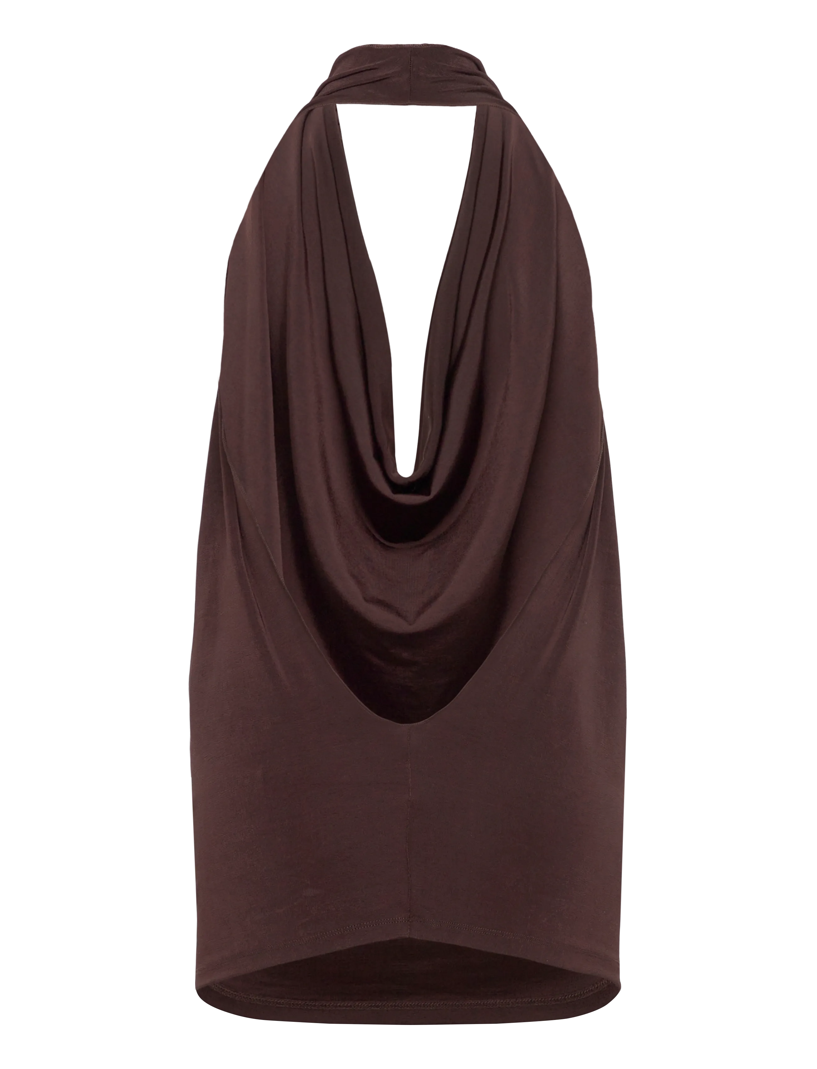Gina Tricot - Waterfall top - chocolate plum (4015) - 1