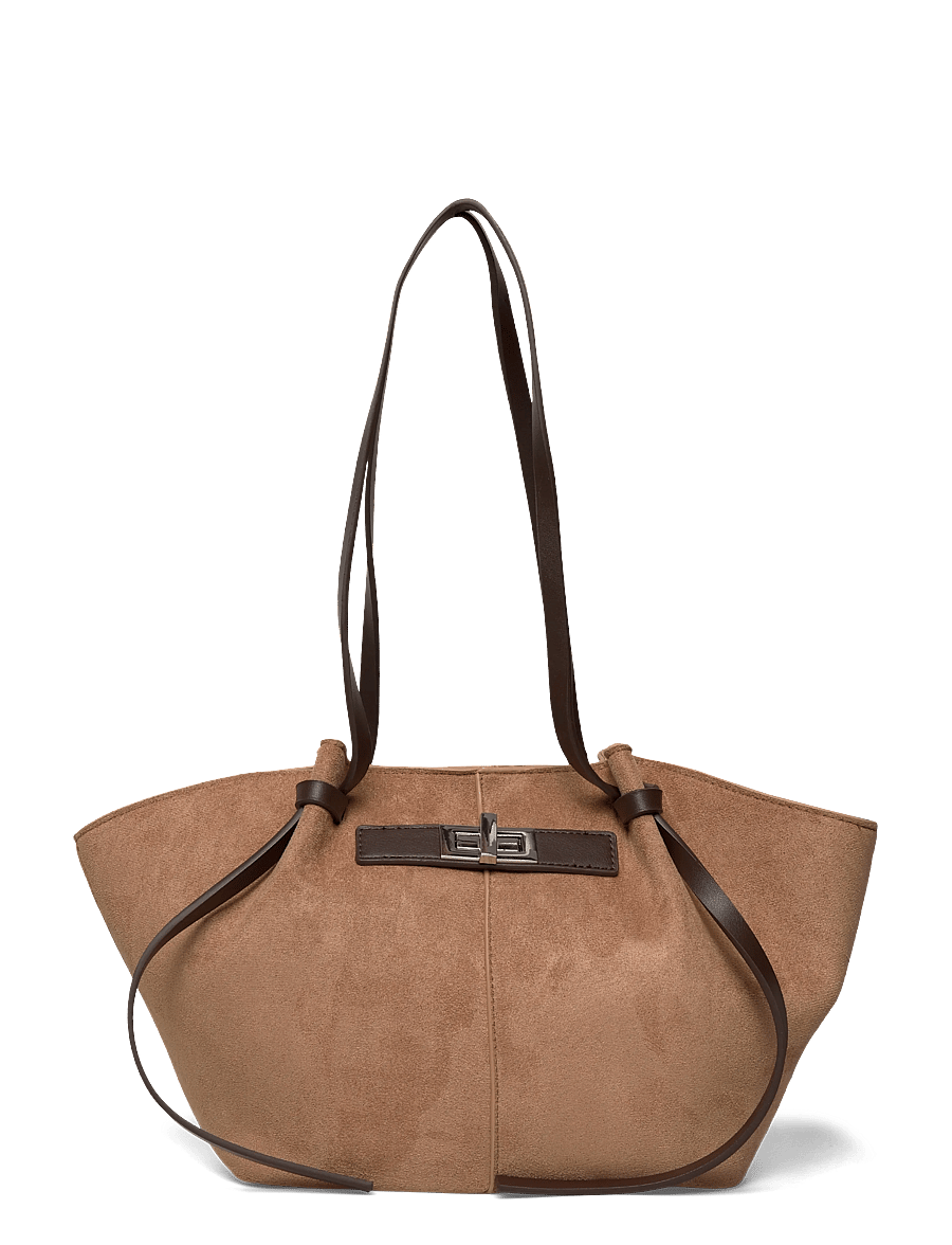 Gina Tricot - Midi long strap bag - moetrendid - multi brown - 0
