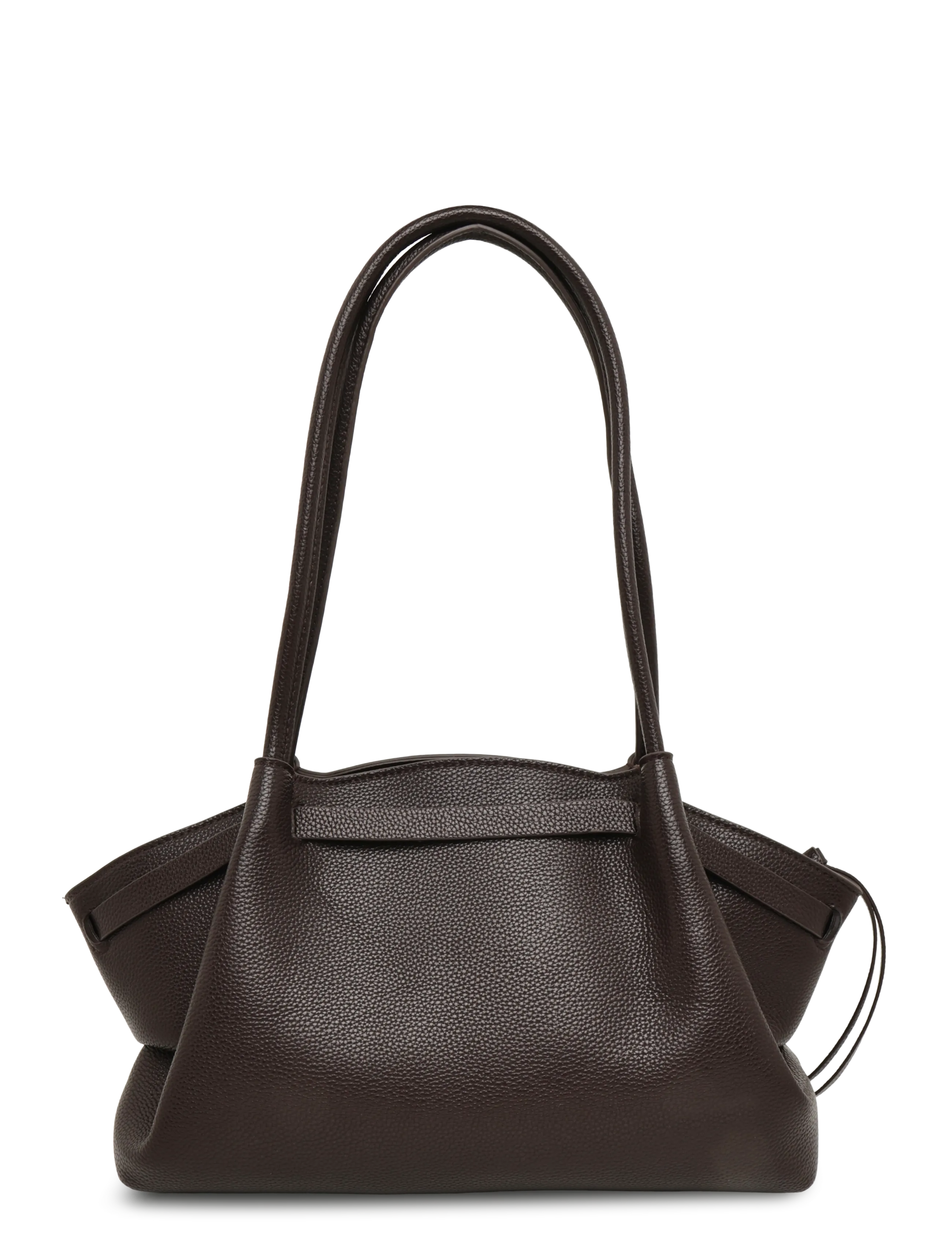 Gina Tricot - Midi fold detail bag - erilised sündmused - brown - 1