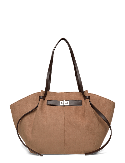 Gina Tricot Long strap bag - Shoppers & Tote Bags - MULTI BROWN / brown