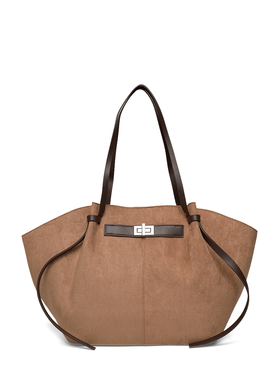 Gina Tricot - Long strap bag - tote bags - multi brown - 0