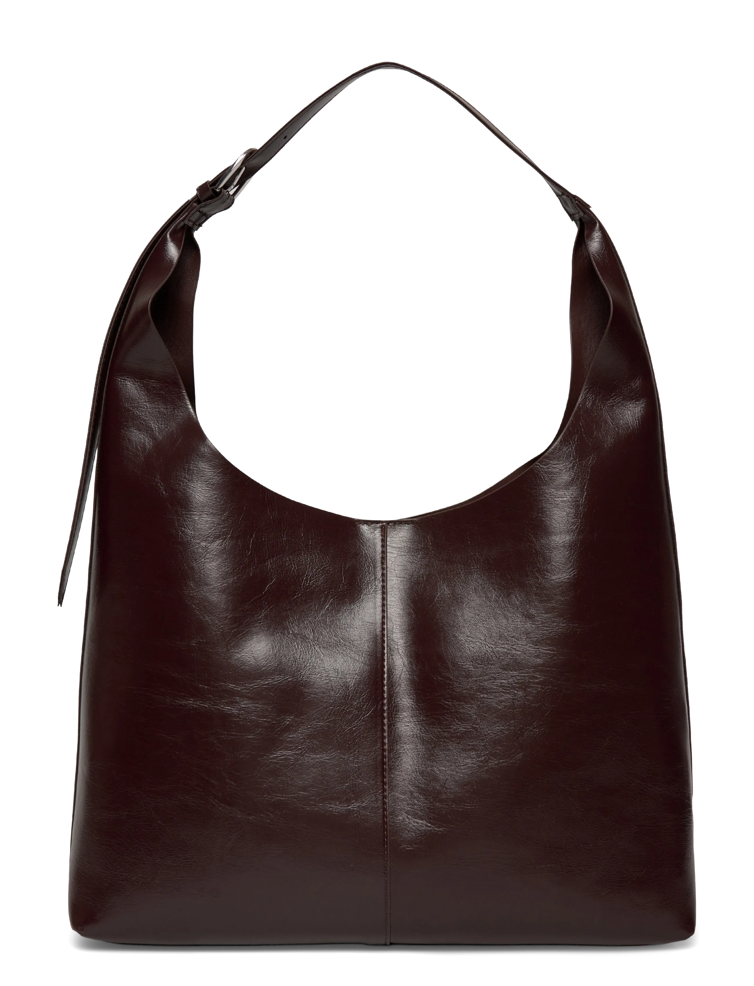 Gina Tricot - Slouchy bag - moetrendid - chocolate plum (4015) - 0