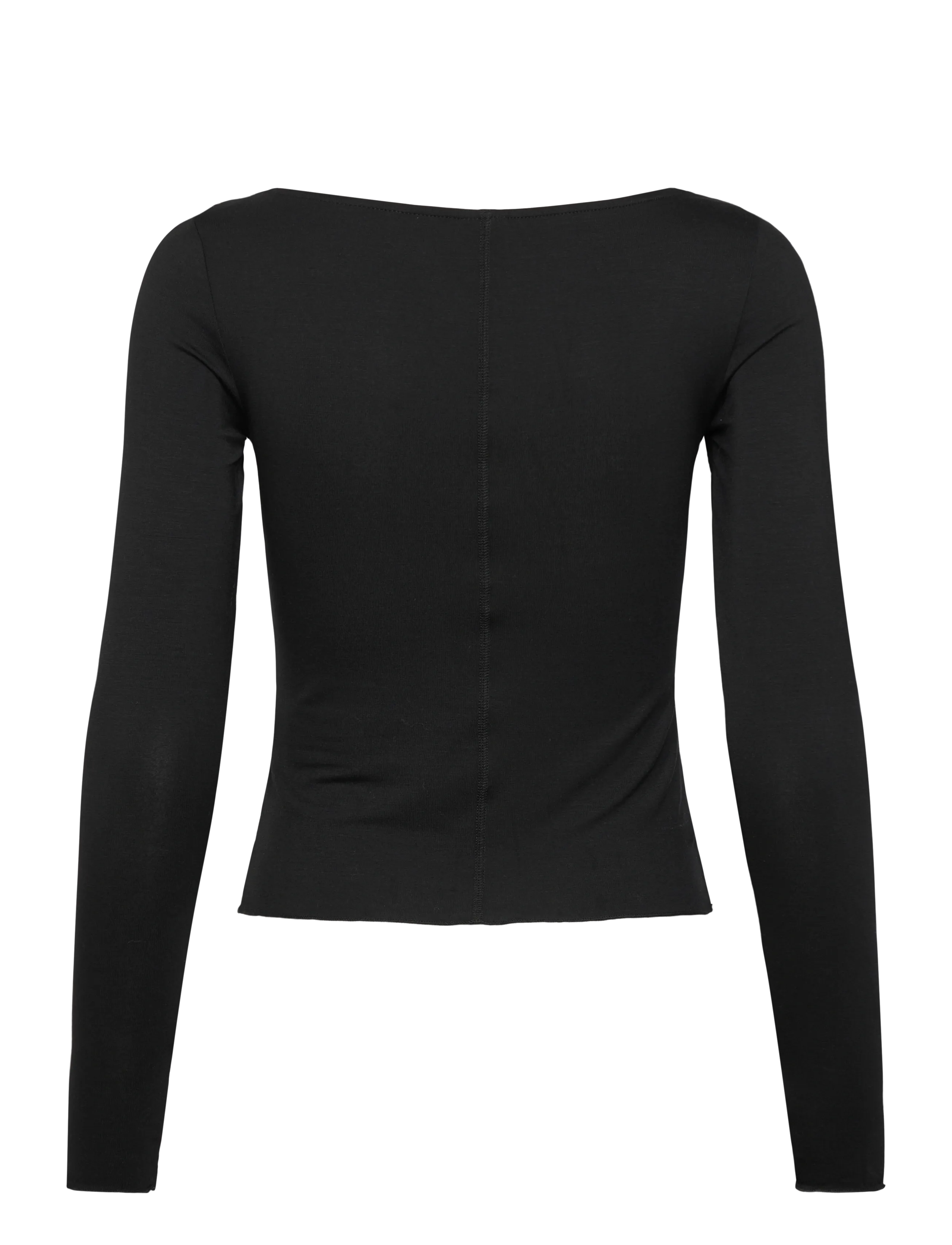 Gina Tricot - Soft layering yoga top - langærmede toppe - black (9000) - 2