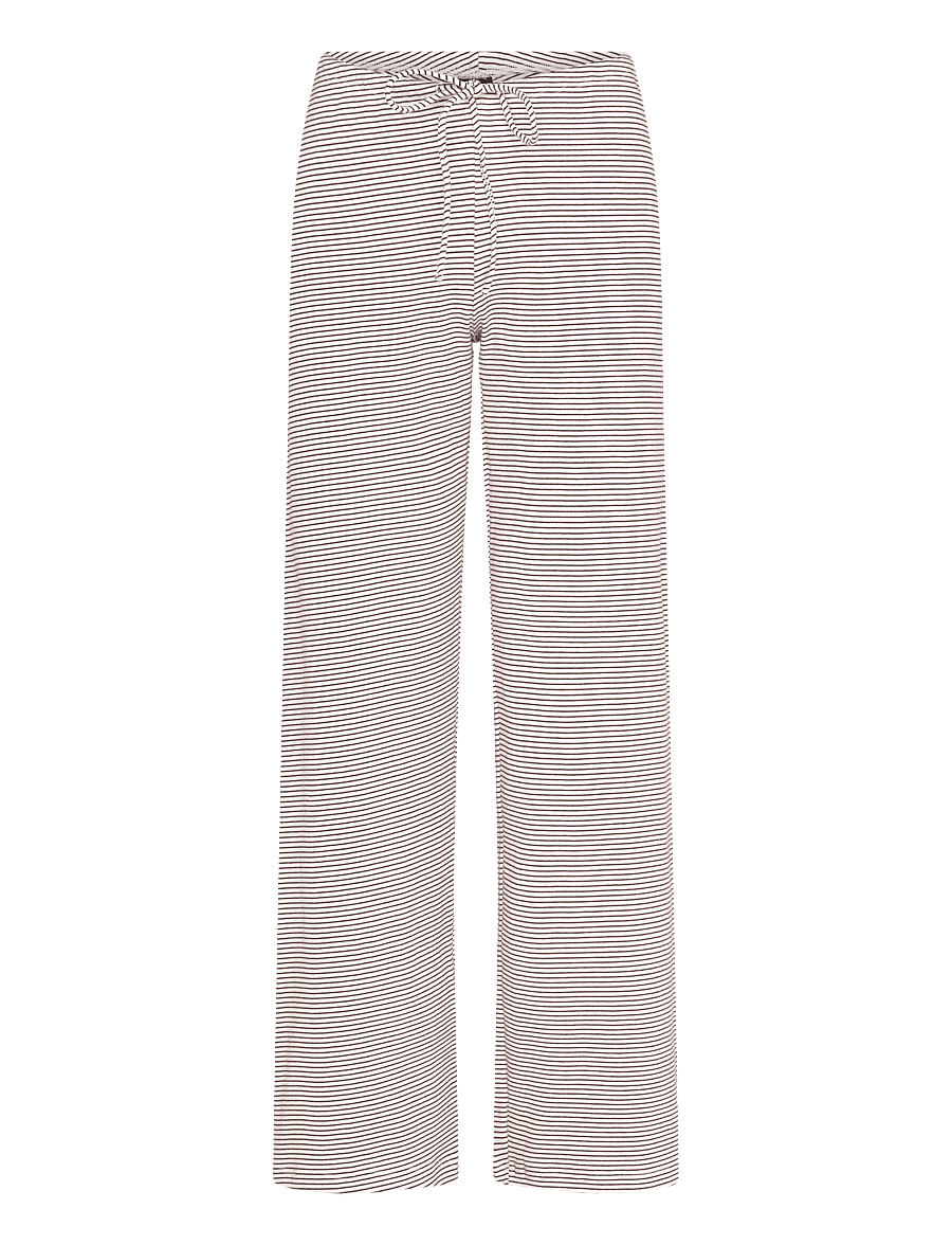 Gina Tricot - Stripe loungewear trousers - modetrends - riored/white stripe - 0