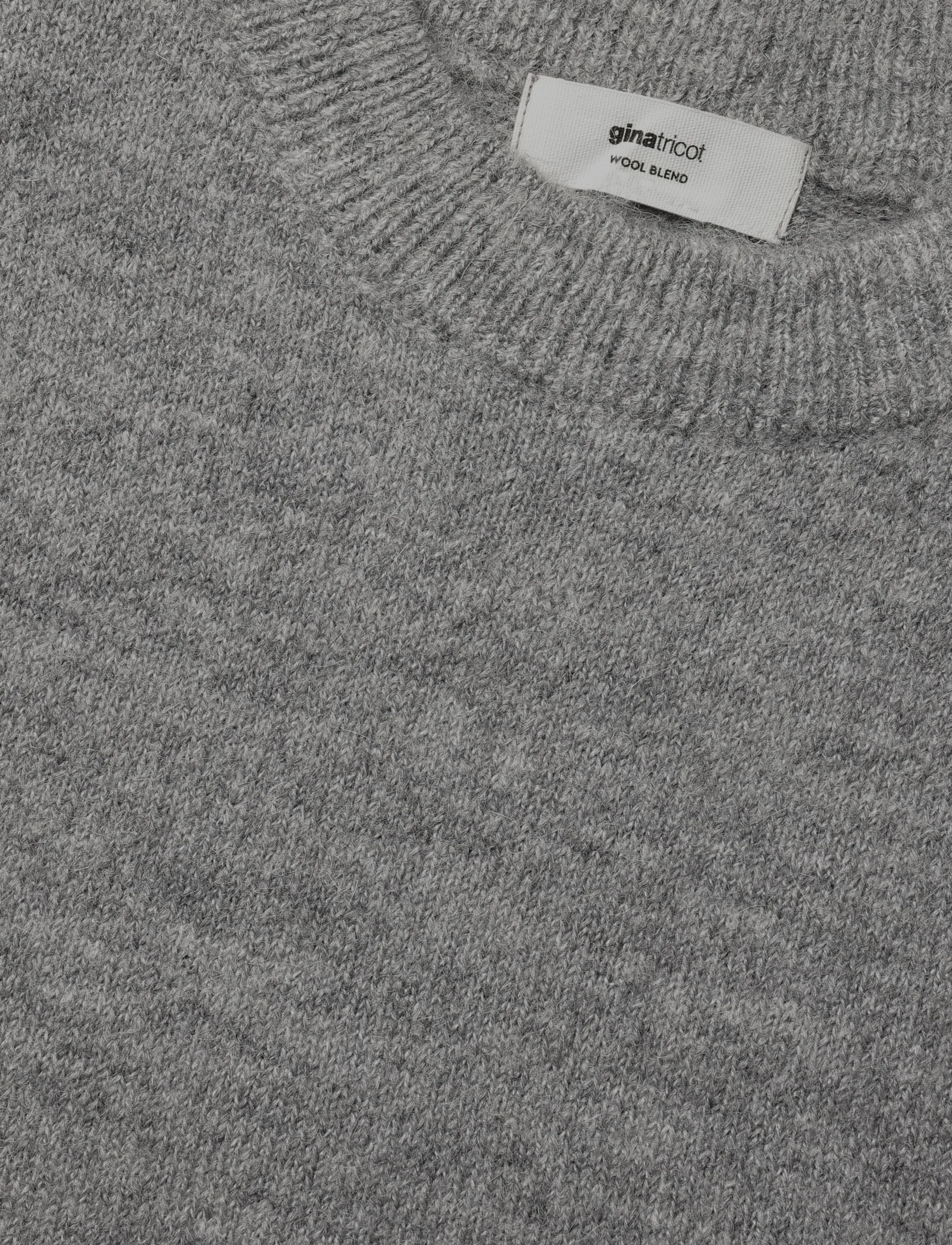 Gina Tricot - Knitted vest - strikveste - mid grey mel (8022) - 2