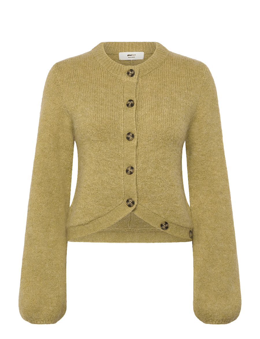 Gina Tricot - Knitted cardigan - cardigans - weeping willow - 0