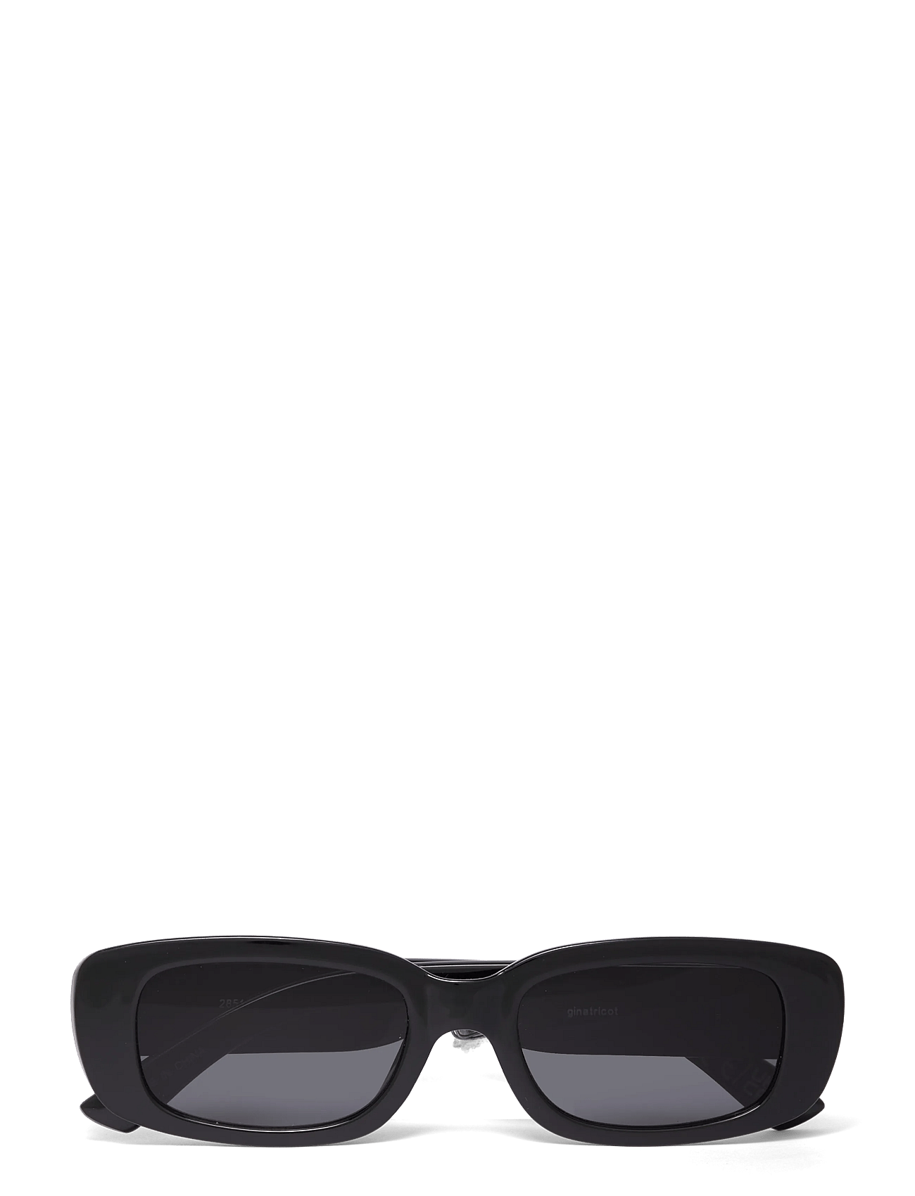 Slim rectangular sunglasses - BLACK (9000)
