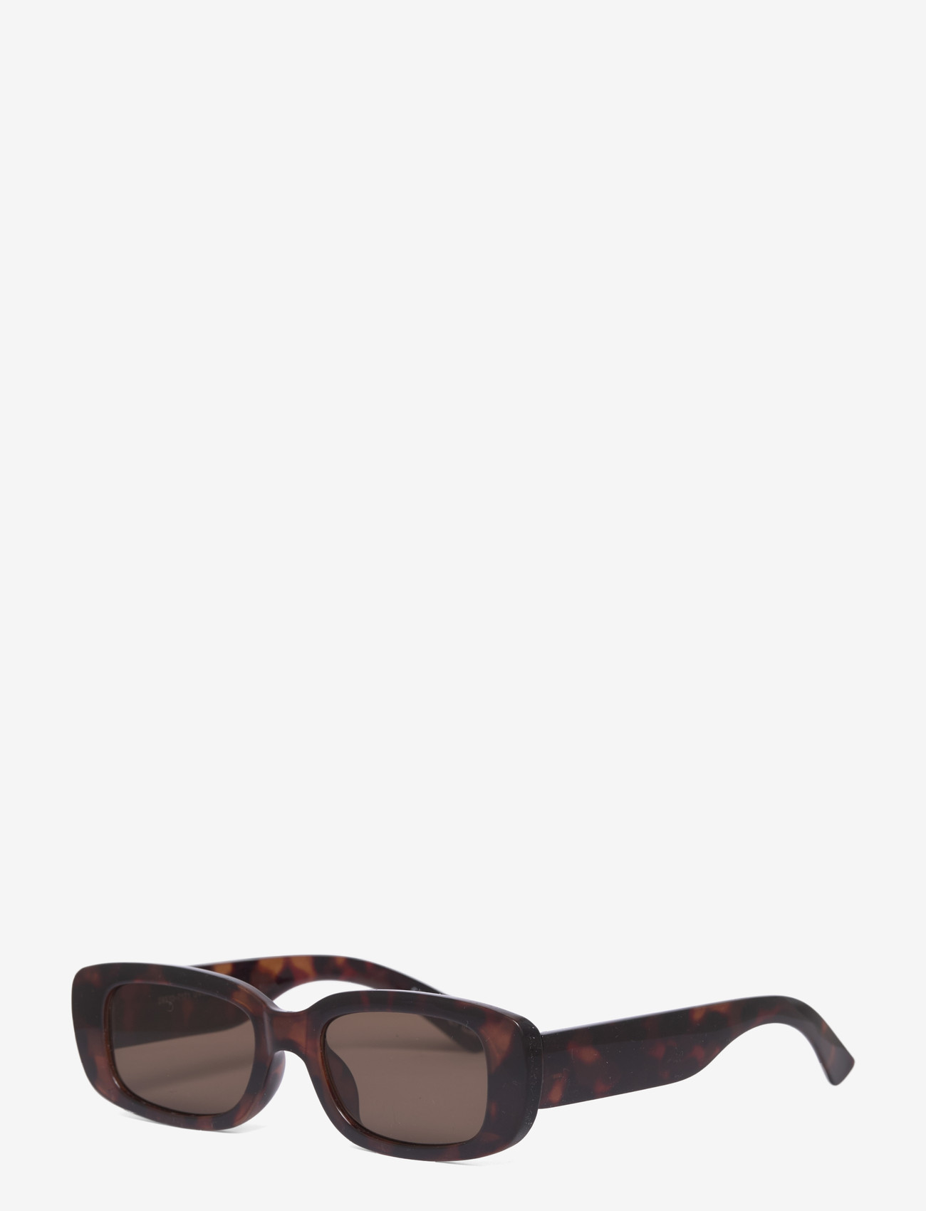 Gina Tricot - Slim rectangular sunglasses - kandilise raamiga - turtle (7171) - 1