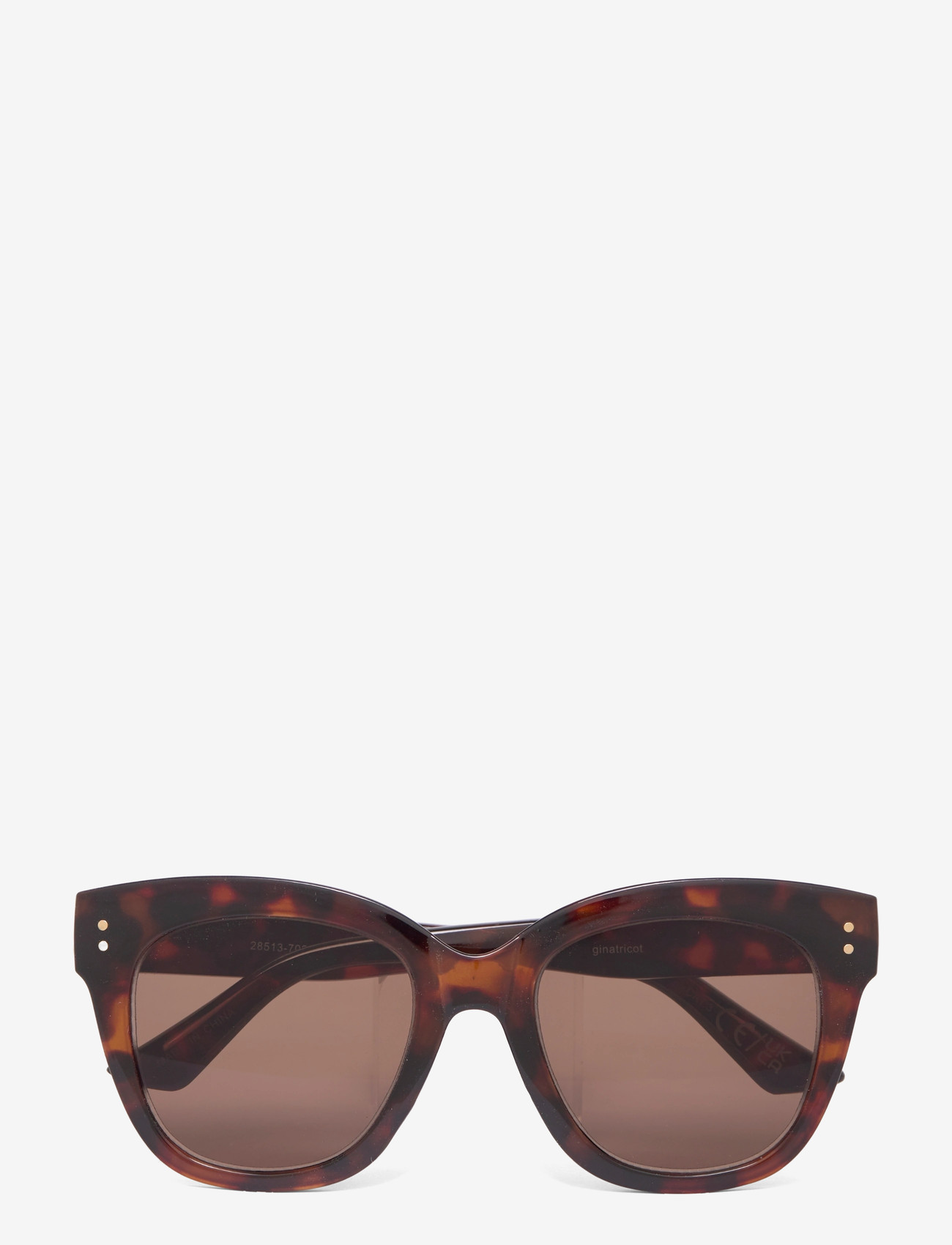Gina Tricot - Classic sunglasses - d-form - tortoise (7026) - 0