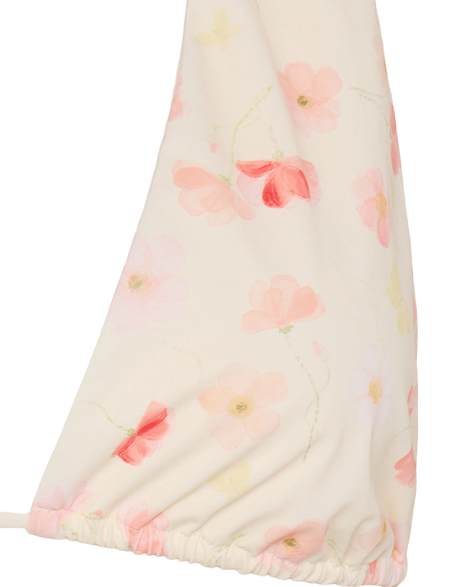 Gina Tricot - Halter triangle top - poppy aop - 1