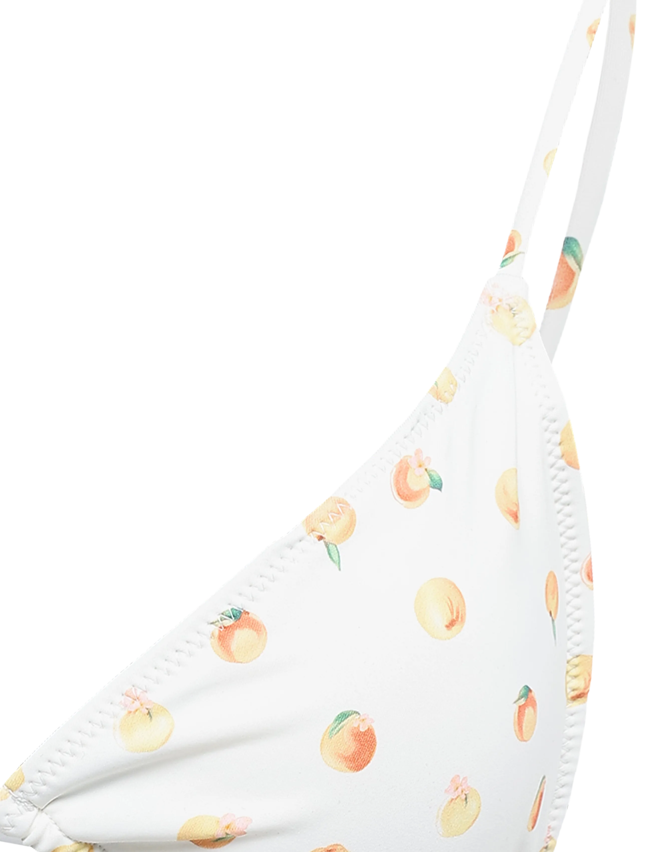 Gina Tricot - Triangle front tie bikini top - dreieck-bikini-oberteile - summer peach (2562) - 2