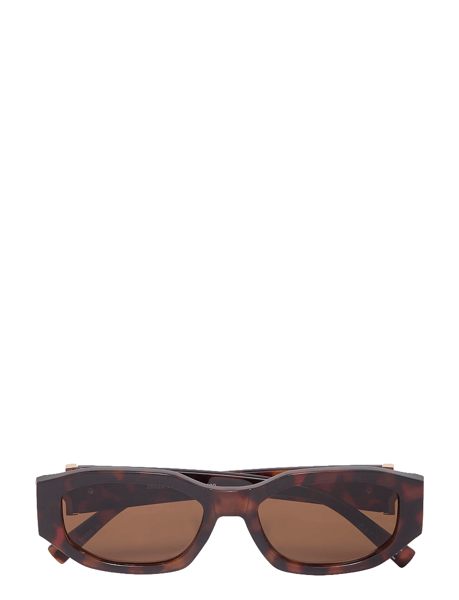 Gina Tricot - Bold sunglasses - kandilised päikeseprillid - dk turtle (7044) - 0