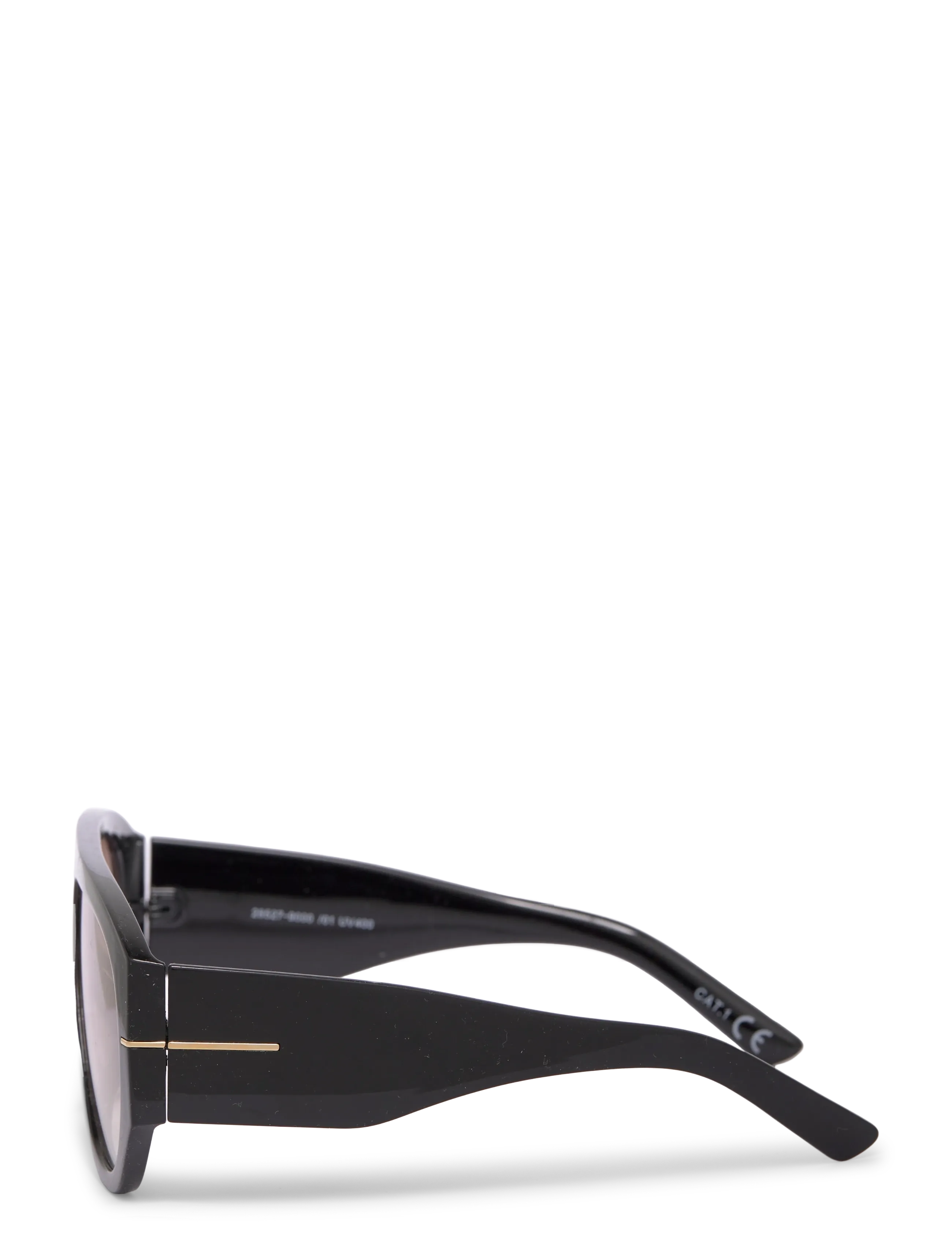 Gina Tricot - Bold aviator sunglasses - aviator solbriller - black (9000) - 2
