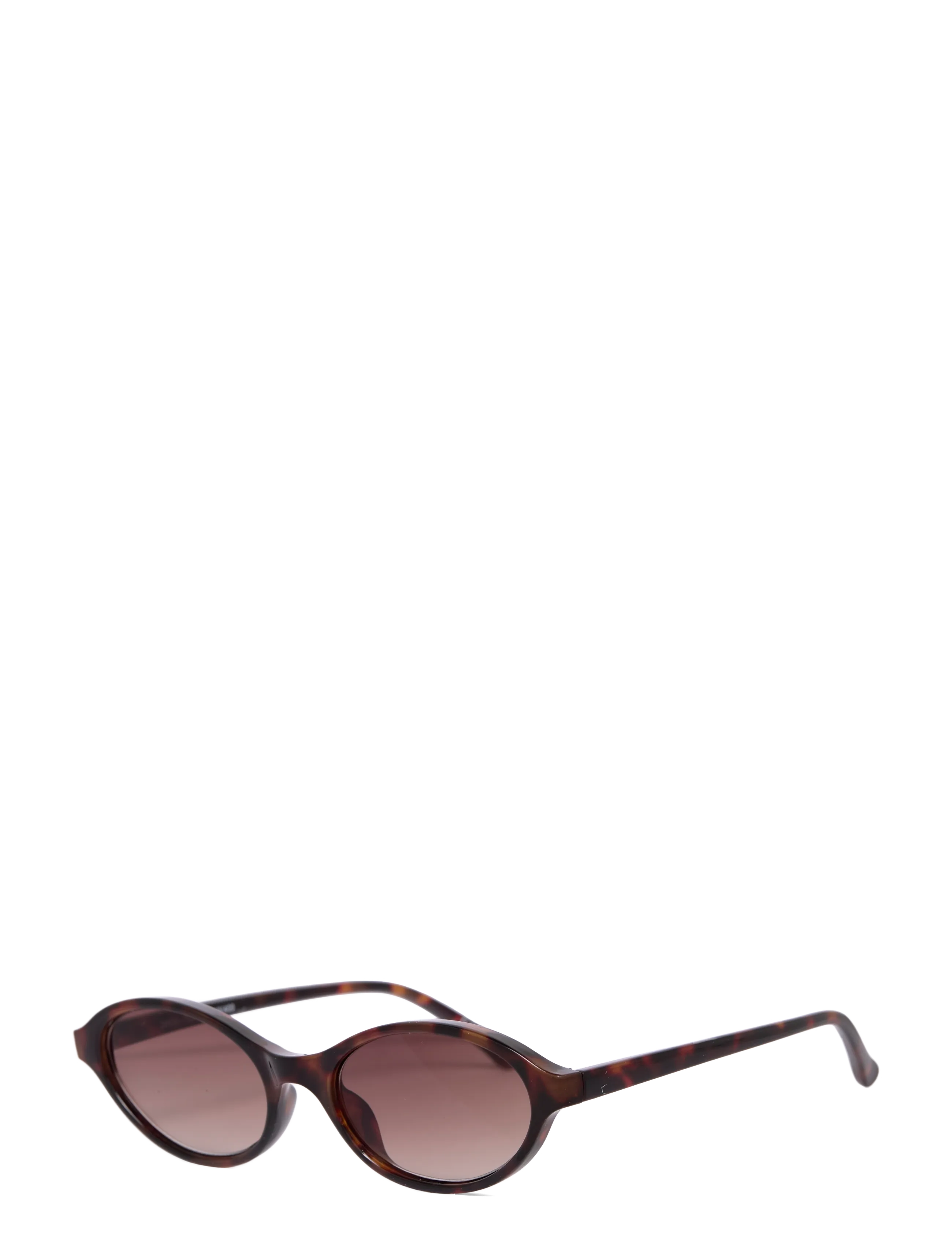 Gina Tricot - Oval sunglasses - tortoise (7026) - 1