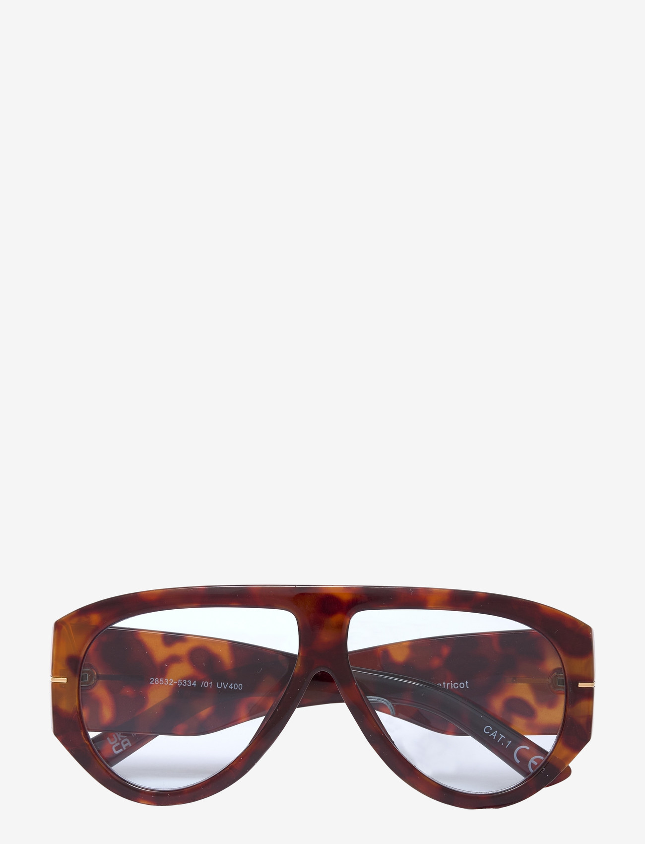 Gina Tricot - Blue light glasses - Ümmargused päikeseprillid - blue/turtle (5334) - 0