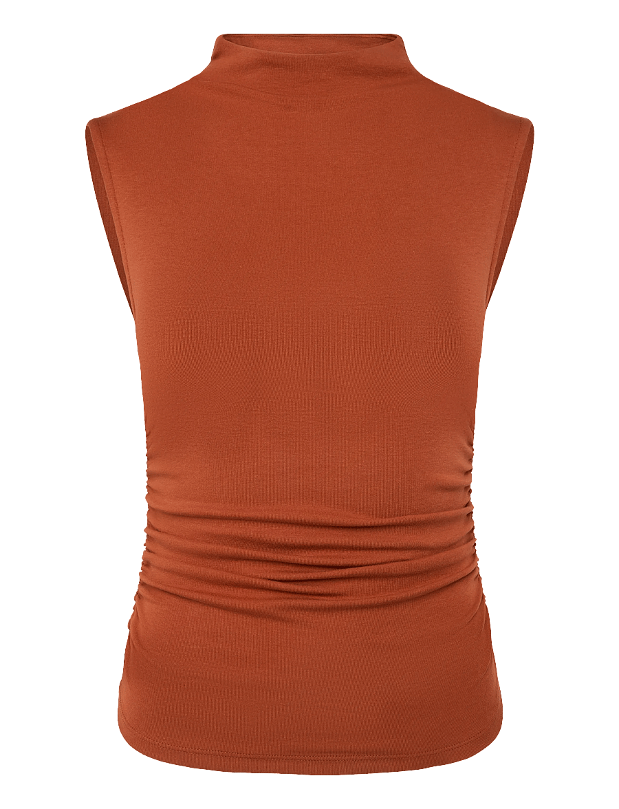 Gina Tricot - Funnel neck top - tanktops - arabian spice - 0