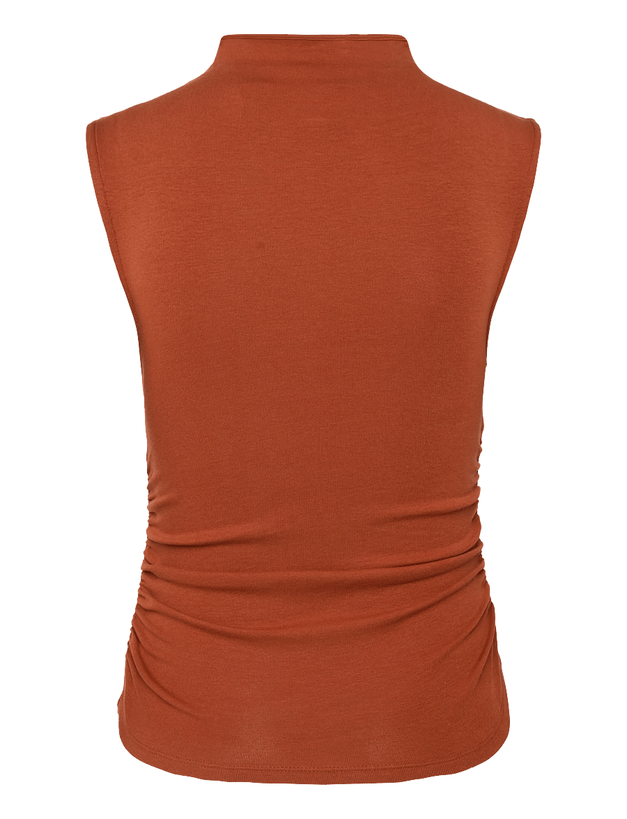 Gina Tricot - Funnel neck top - tanktops - arabian spice - 1