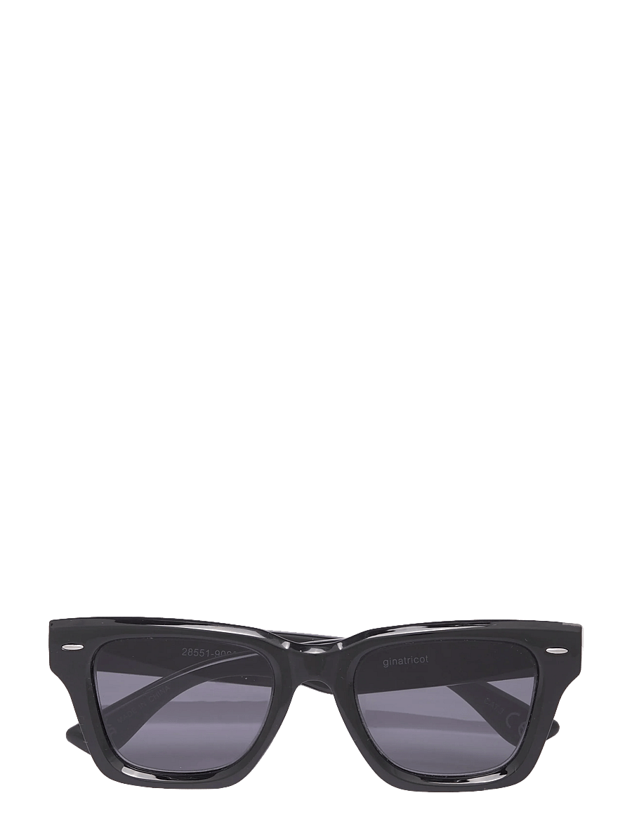 Gina Tricot - Classic sunglasses - d-kujulised päikeseprillid - black (9000) - 0