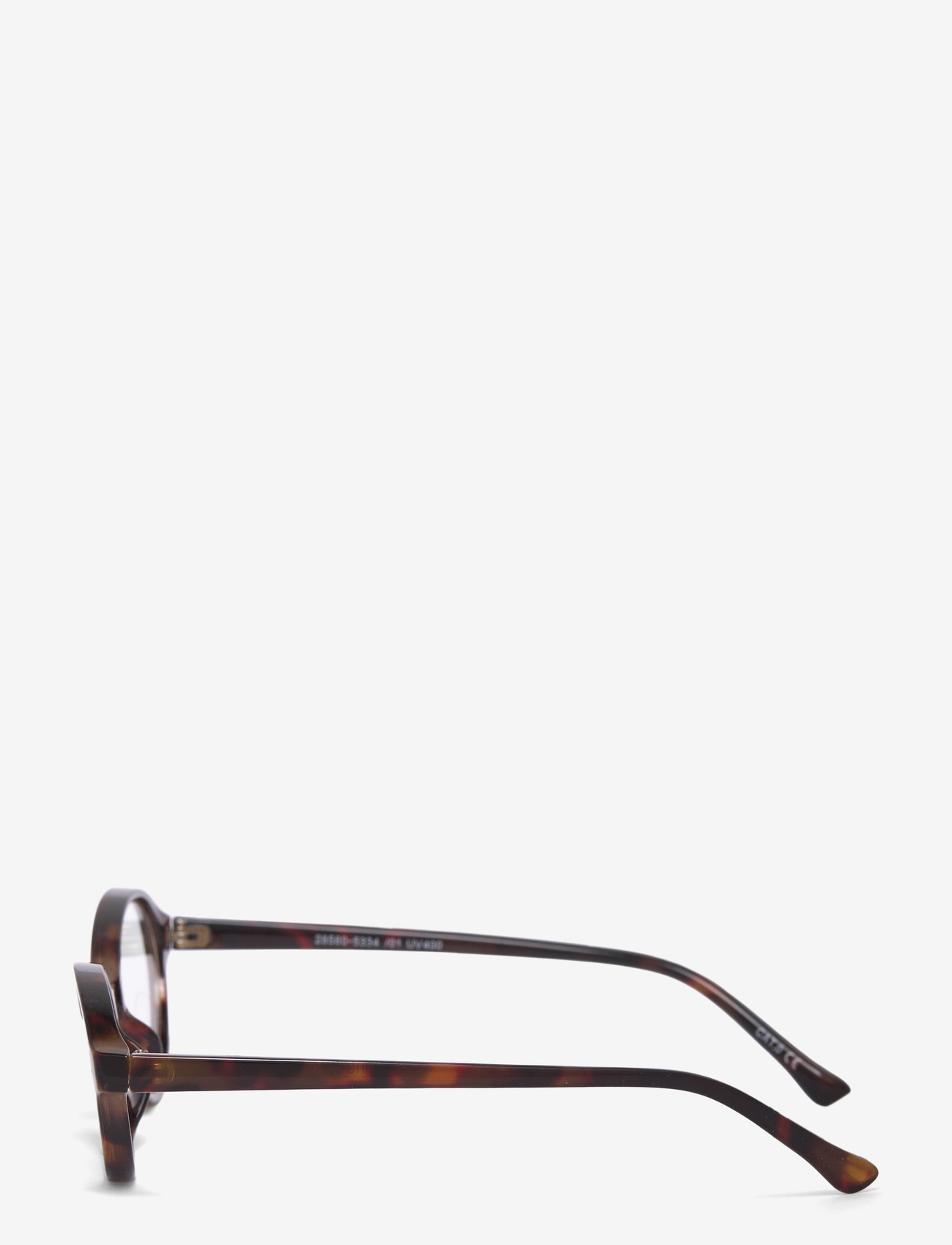 Gina Tricot - Oval blue light glasses - blue light-briller - blue/turtle (5334) - 2