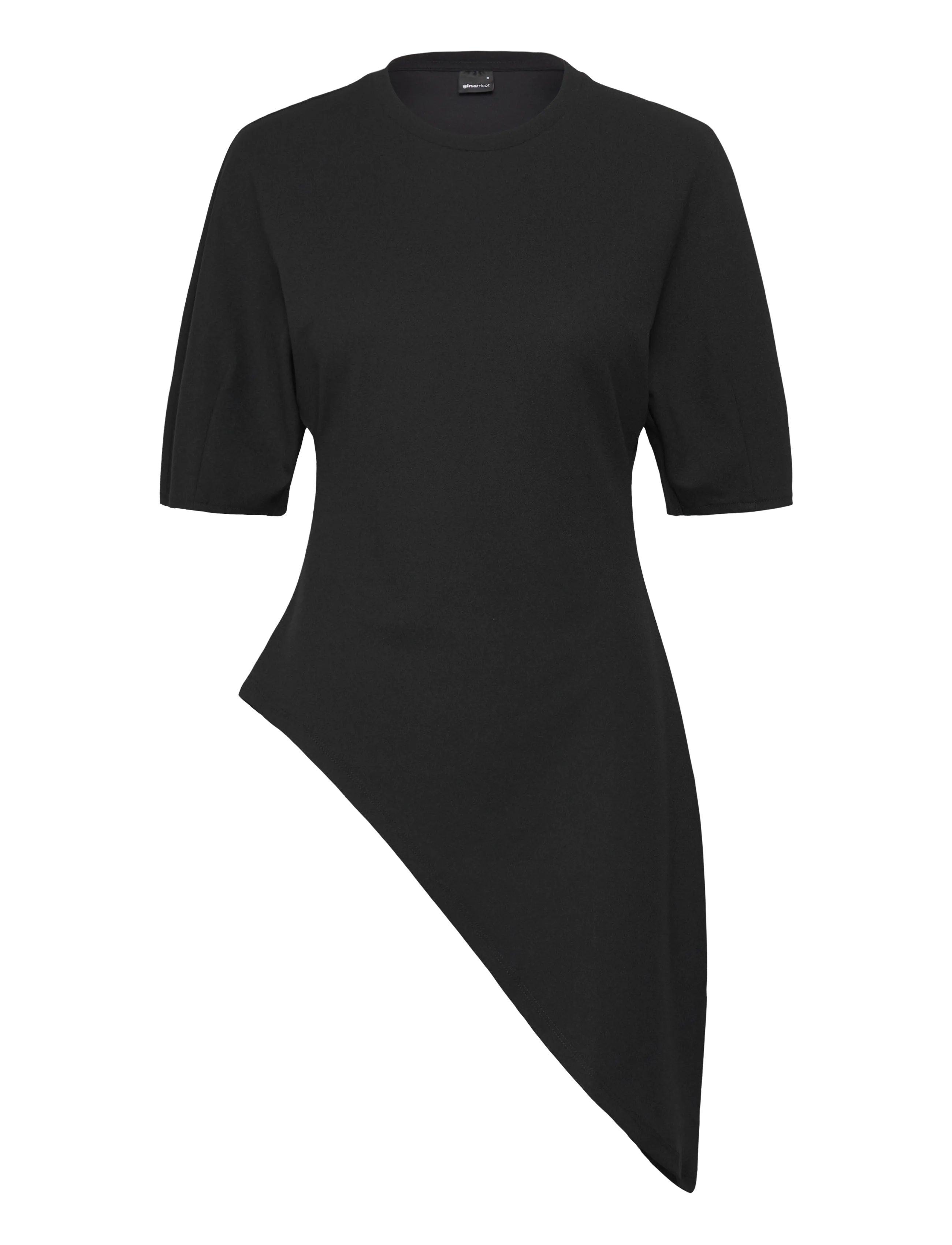Gina Tricot Asymmetric top - Kampagne - BLACK (9000) / black